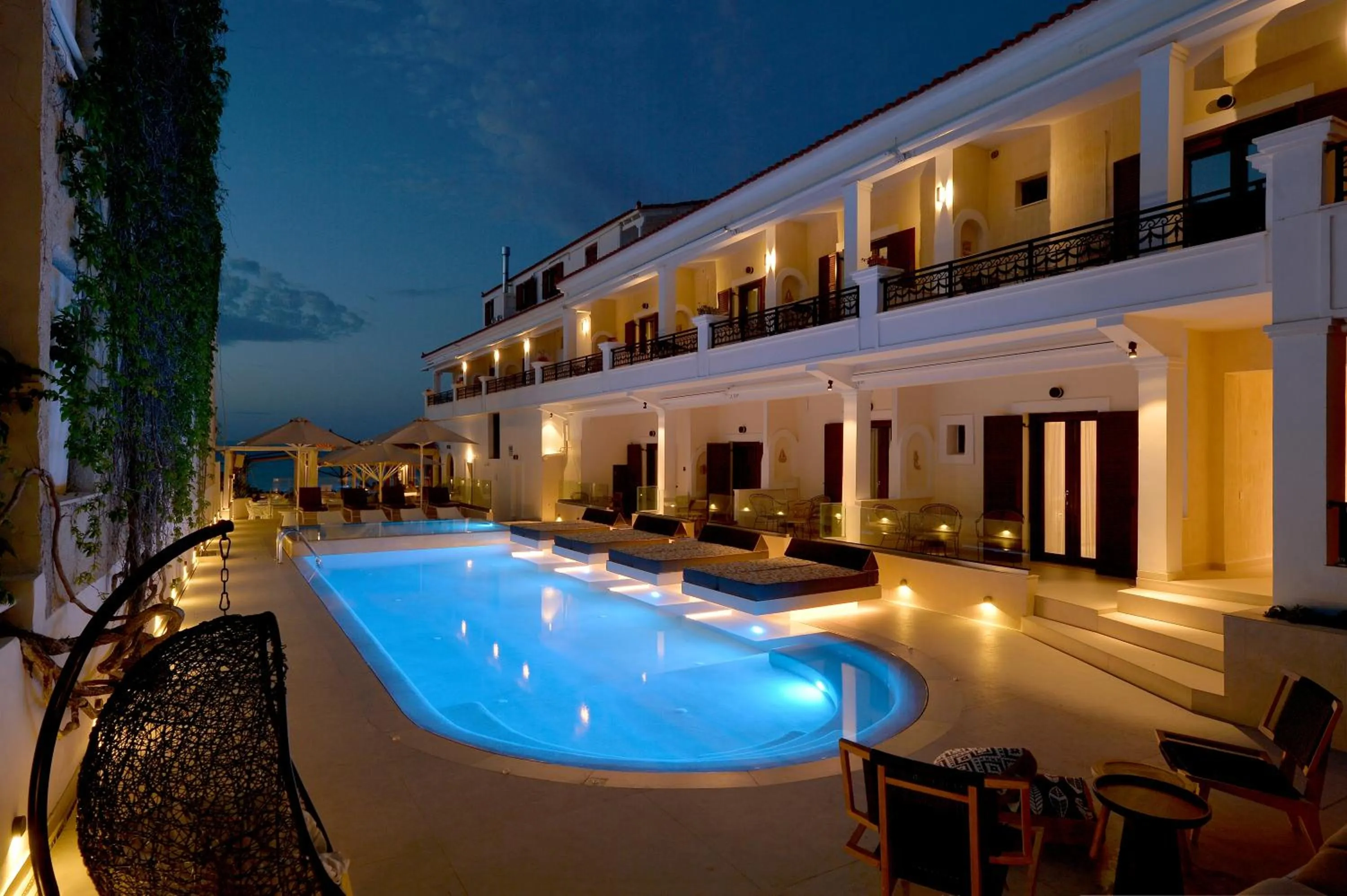 Property building in Aktaion Beach Boutique Hotel & Spa