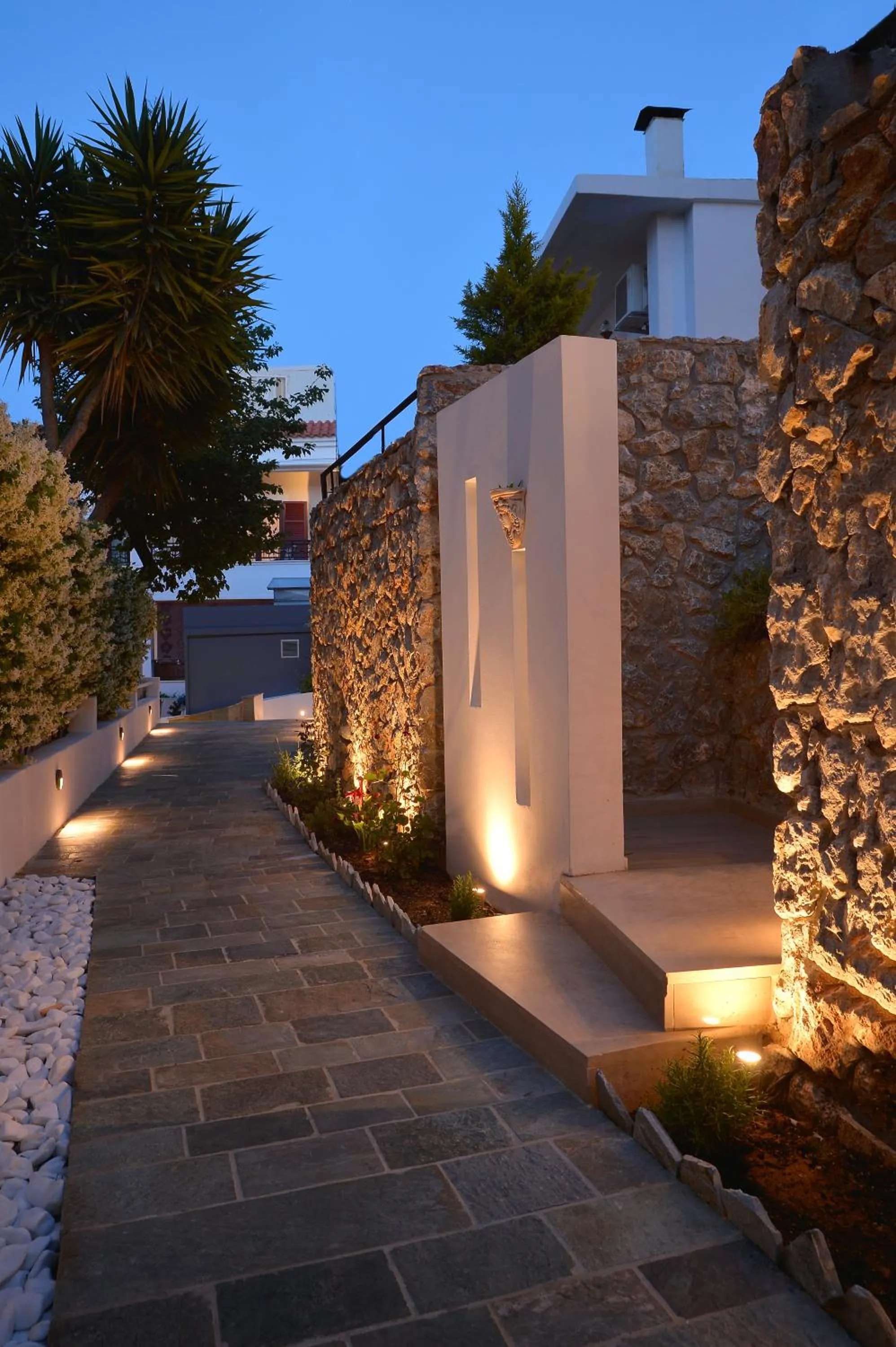 Garden in Aktaion Beach Boutique Hotel & Spa