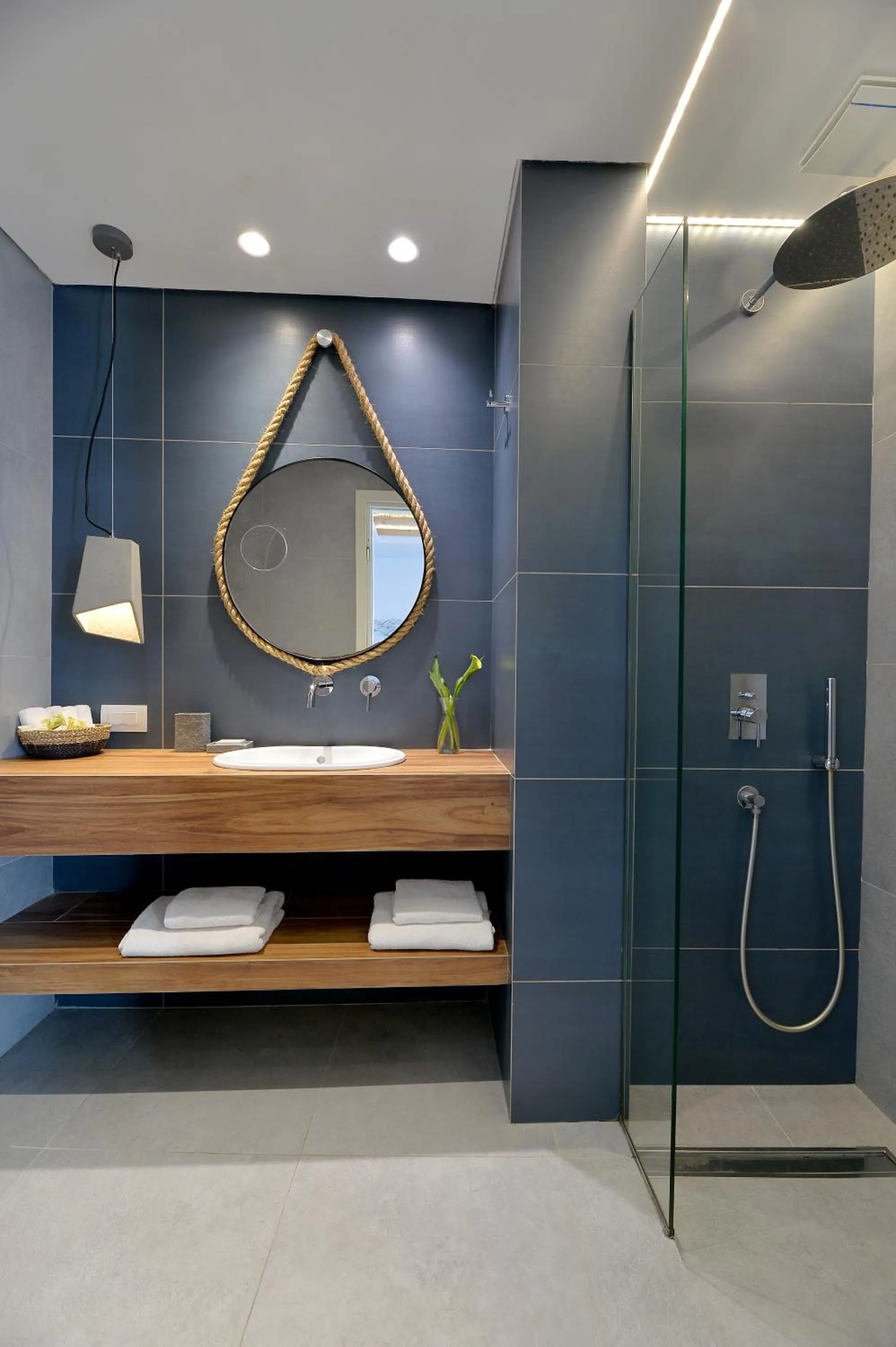 Shower in Aktaion Beach Boutique Hotel & Spa