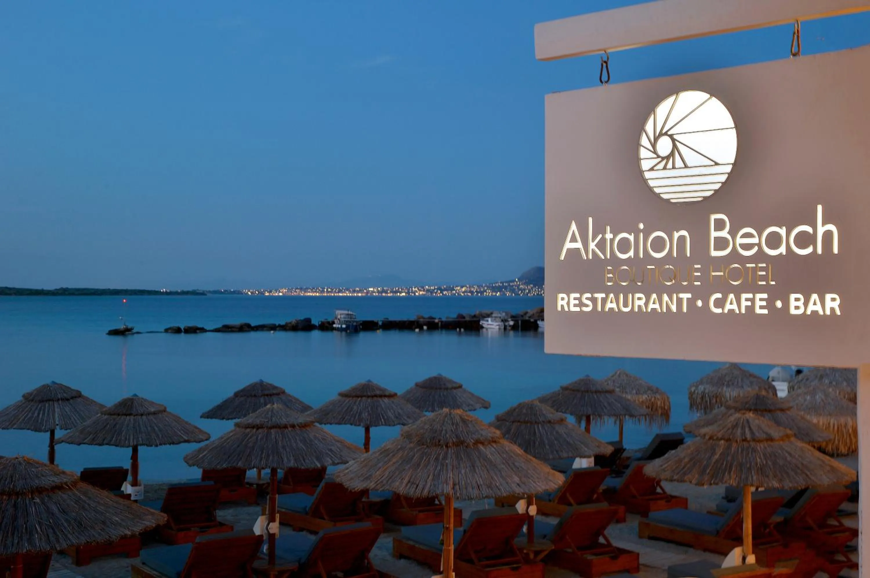 Beach in Aktaion Beach Boutique Hotel & Spa
