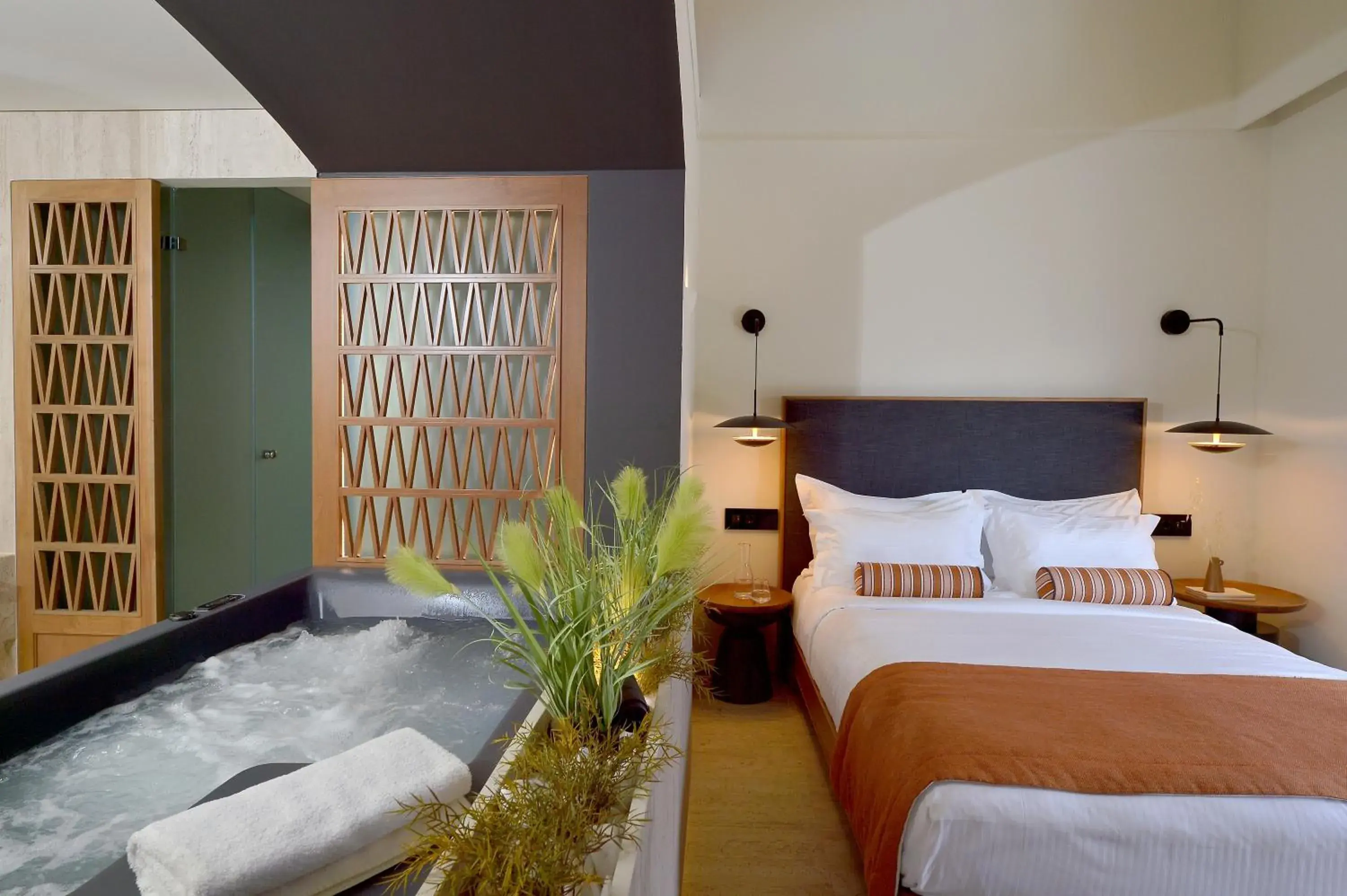 Grand Suite with Hot Tub in Aktaion Beach Boutique Hotel & Spa Grand Suite with Hot Tub in Aktaion Beach Boutique Hotel & Spa