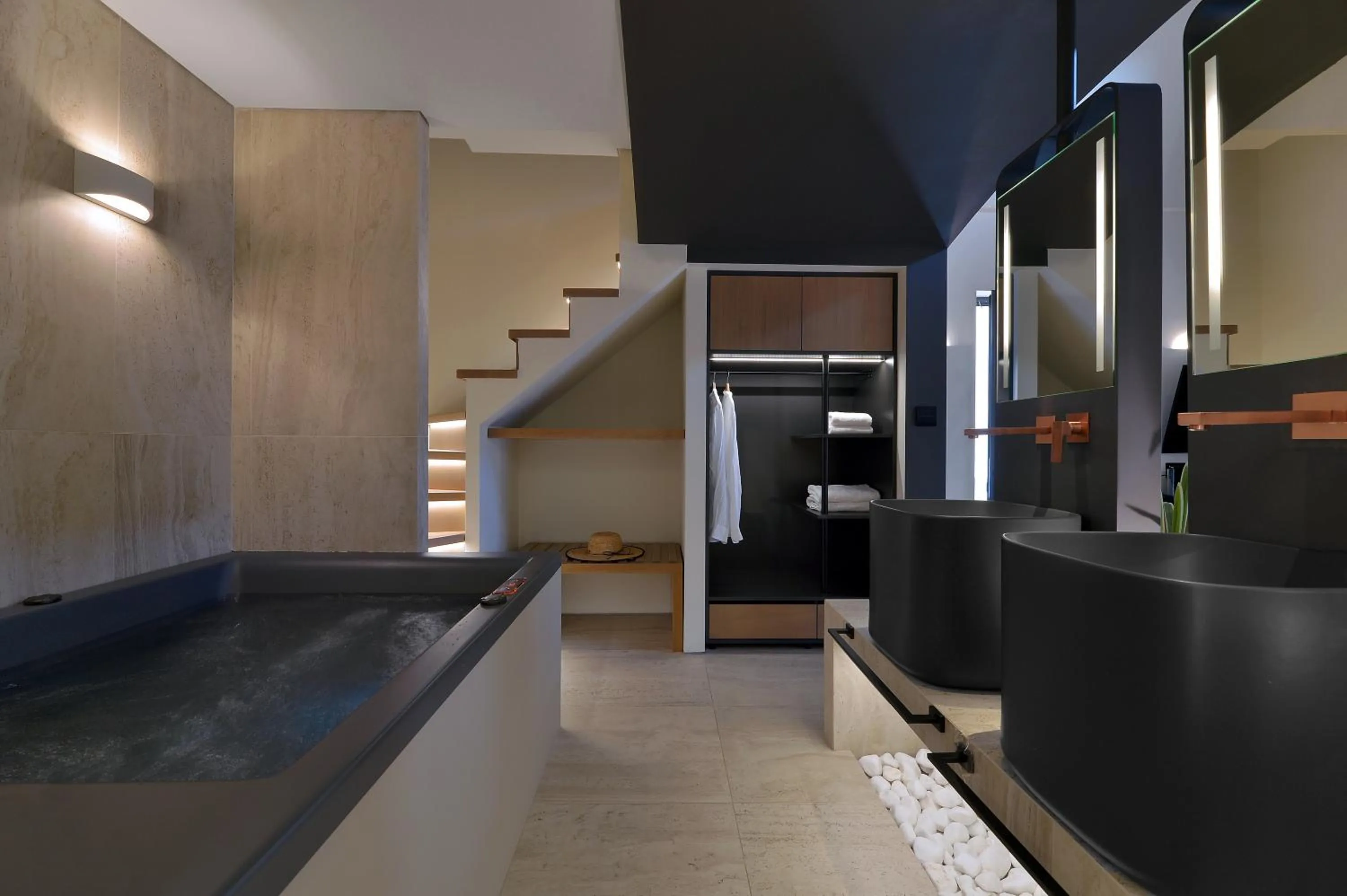 Bathroom in Aktaion Beach Boutique Hotel & Spa