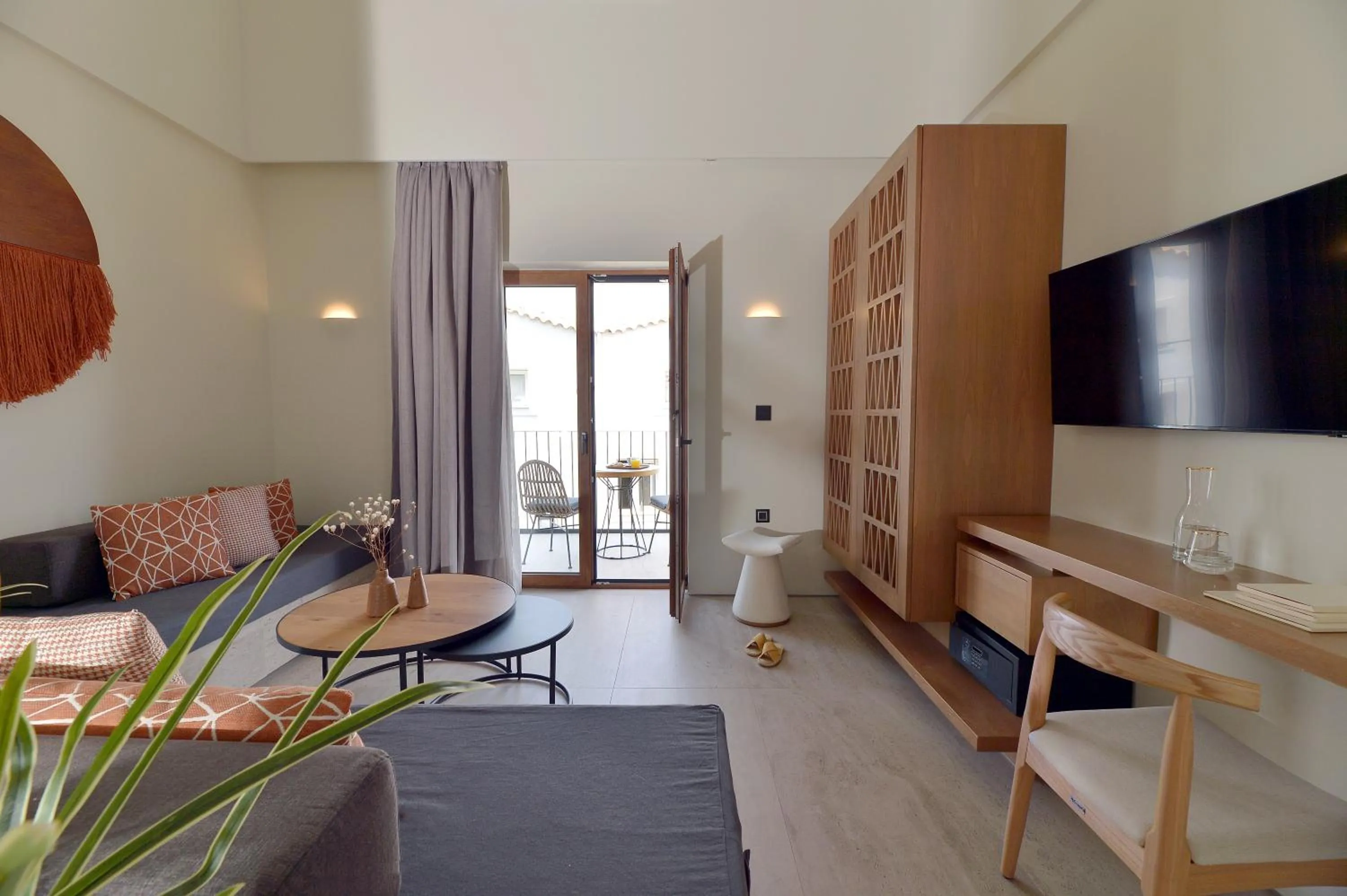 Living room in Aktaion Beach Boutique Hotel & Spa