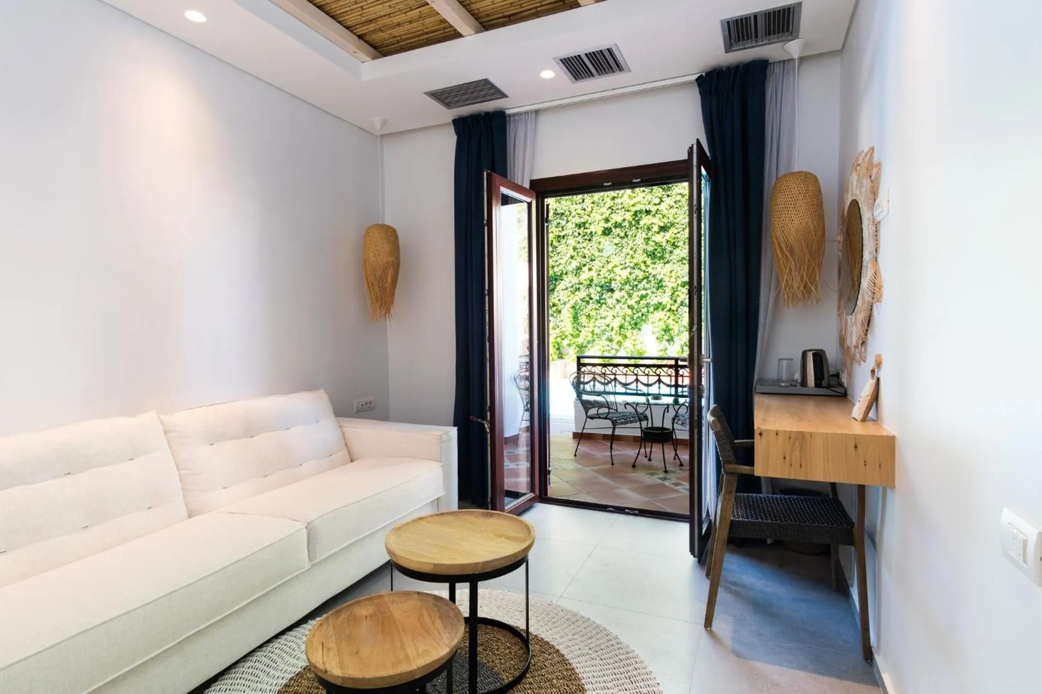 Living room in Aktaion Beach Boutique Hotel & Spa