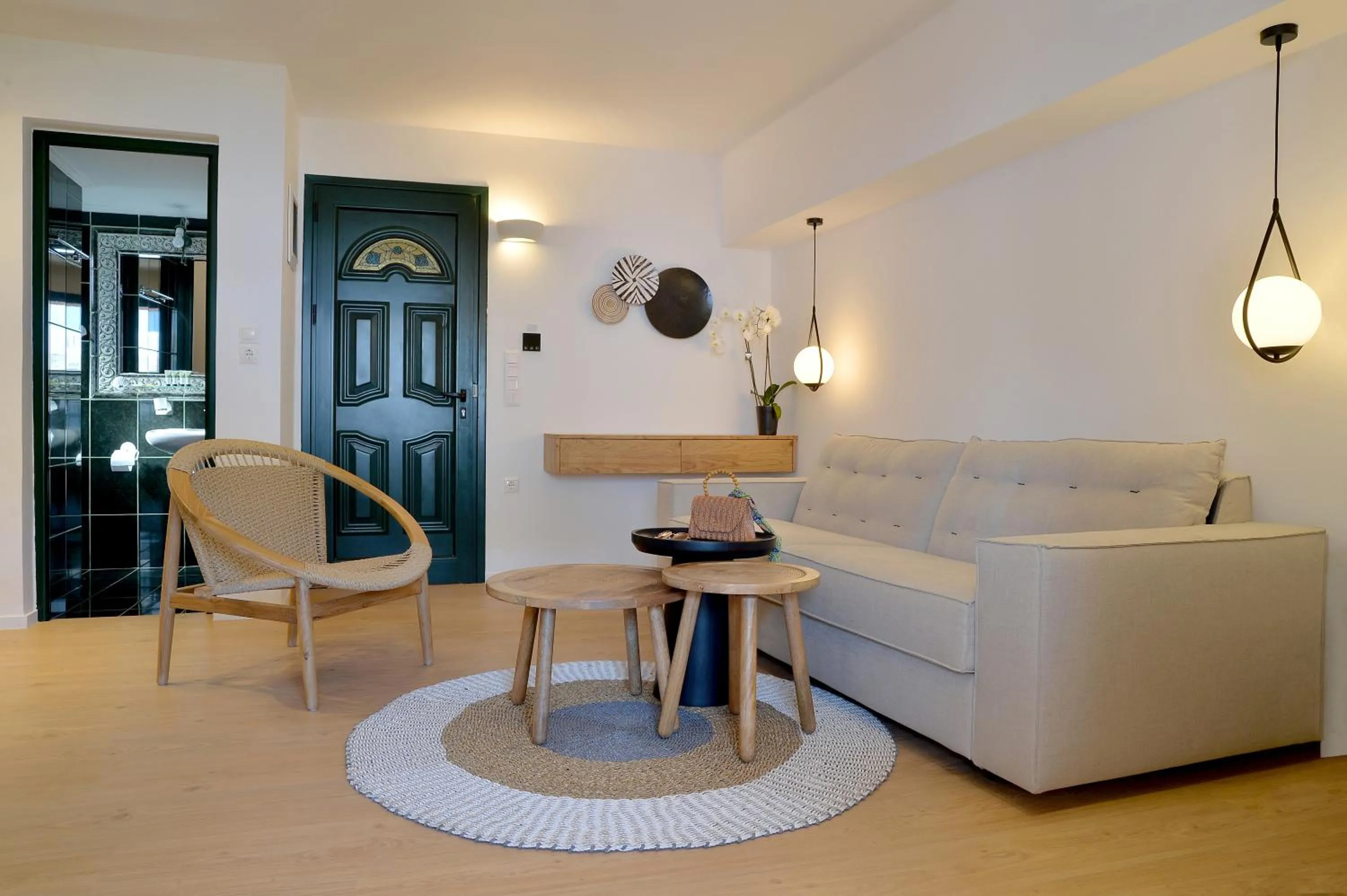 Living room in Aktaion Beach Boutique Hotel & Spa