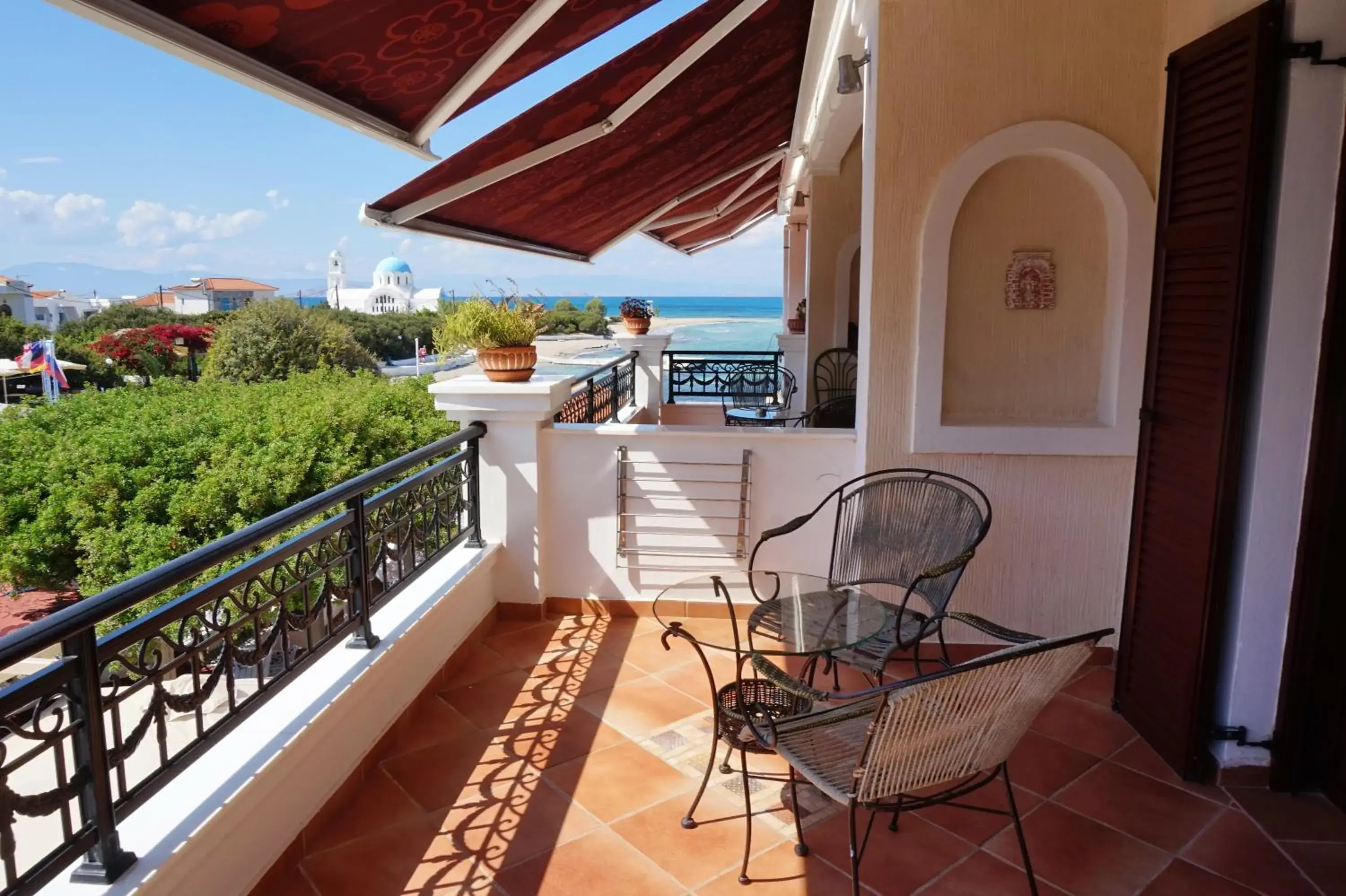 Superior Double Room with Pool View in Aktaion Beach Boutique Hotel & Spa Superior Double Room with Pool View in Aktaion Beach Boutique Hotel & Spa