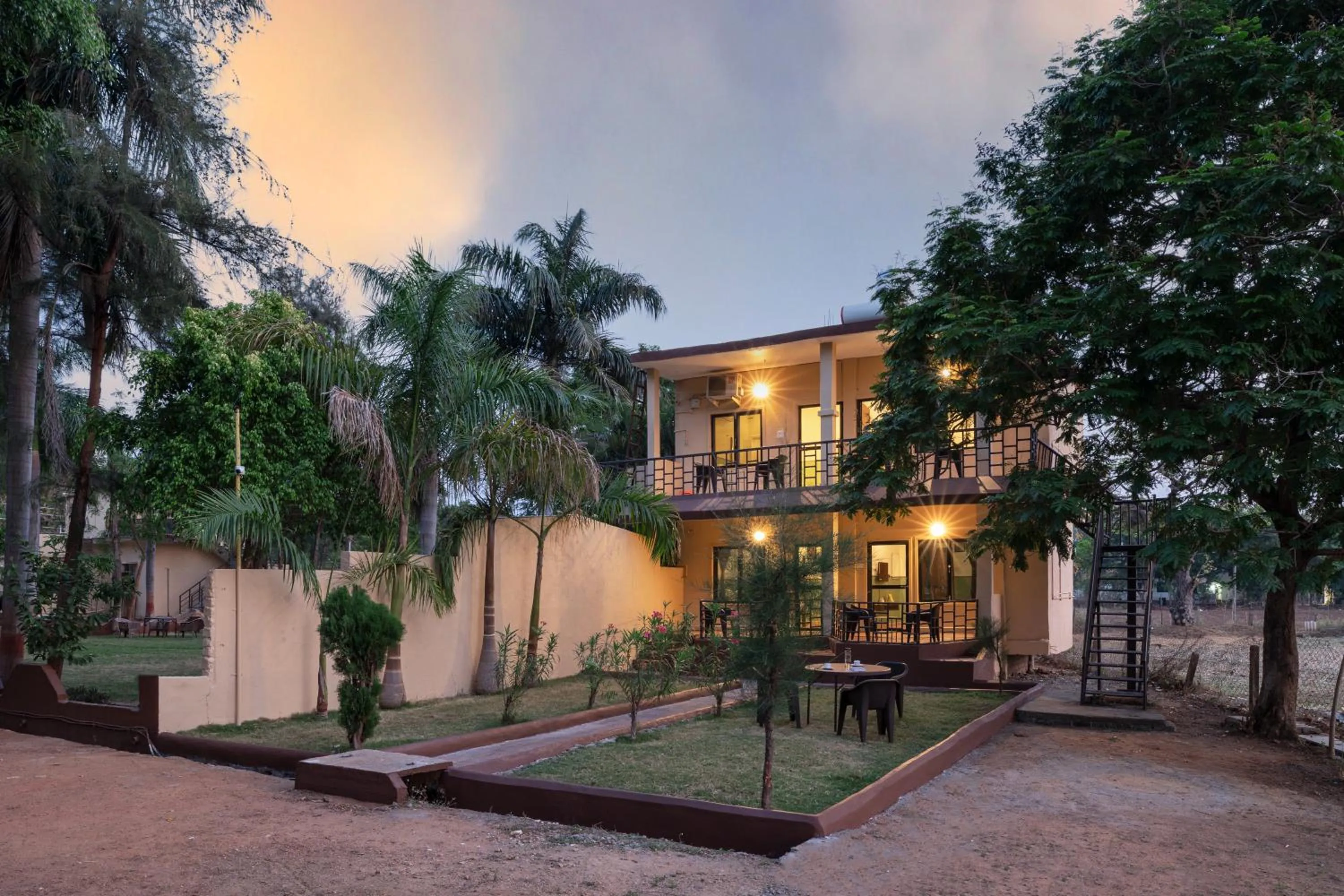 Seating area in Avadale Tadoba - Stag Groups Not Allowed