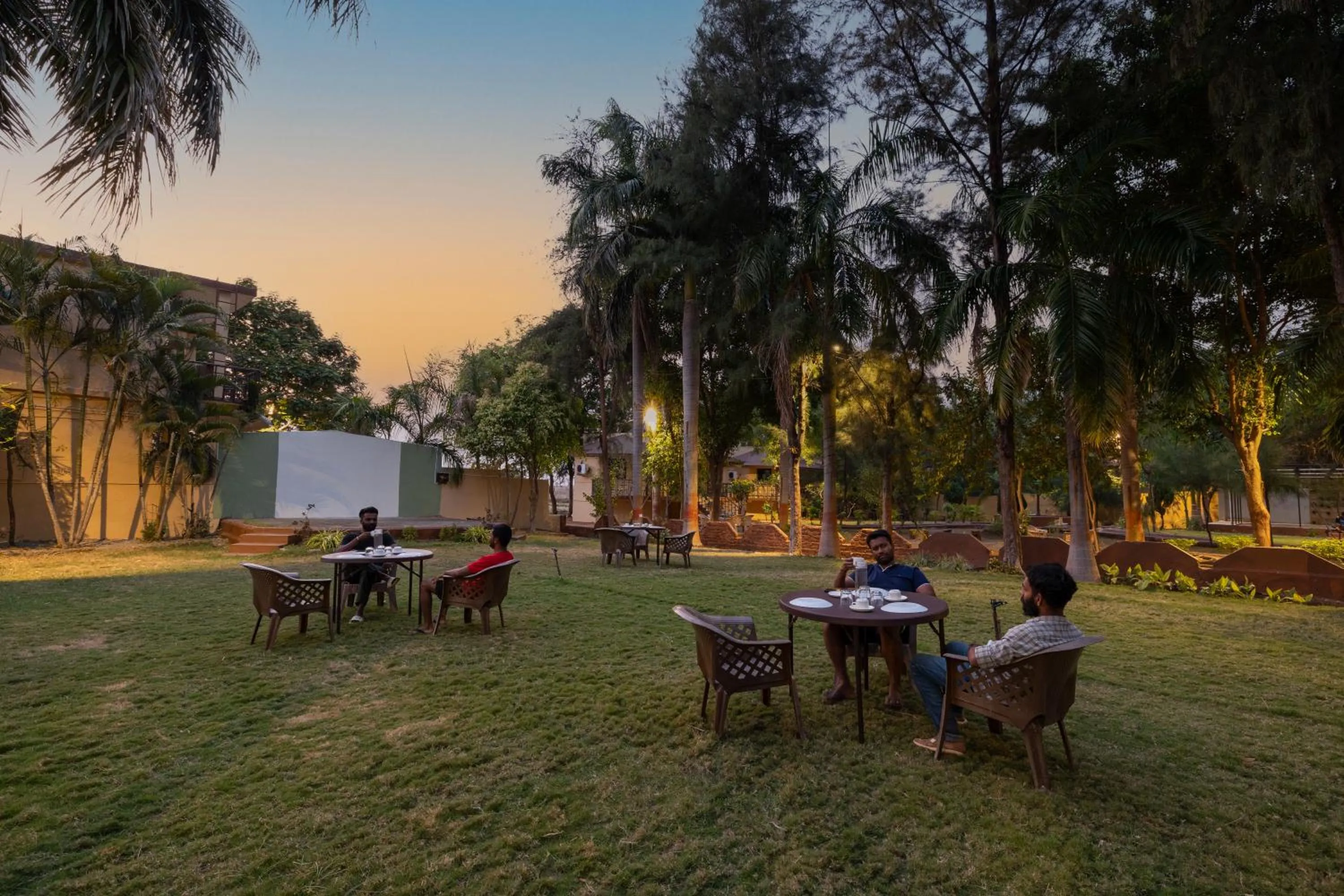 Garden view in Avadale Tadoba - Stag Groups Not Allowed