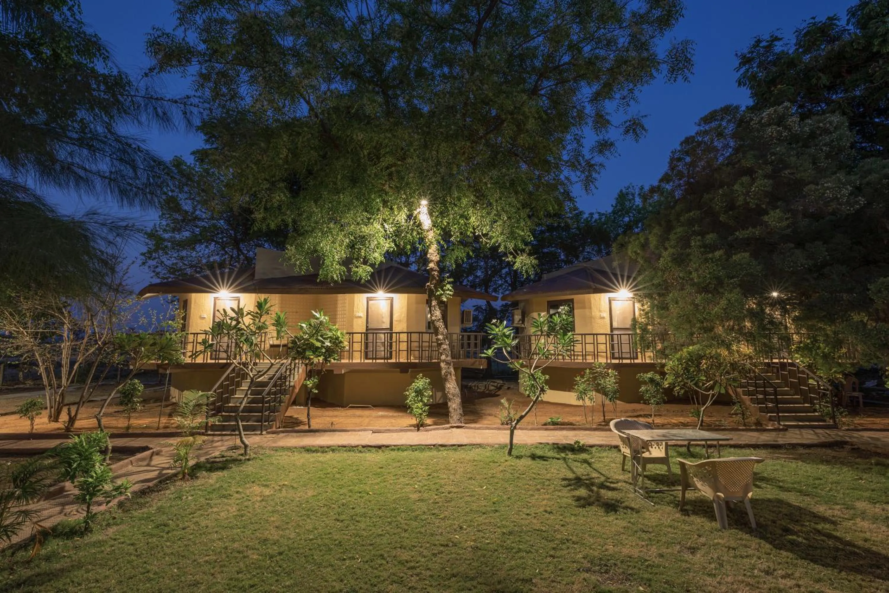 Garden view in Avadale Tadoba - Stag Groups Not Allowed