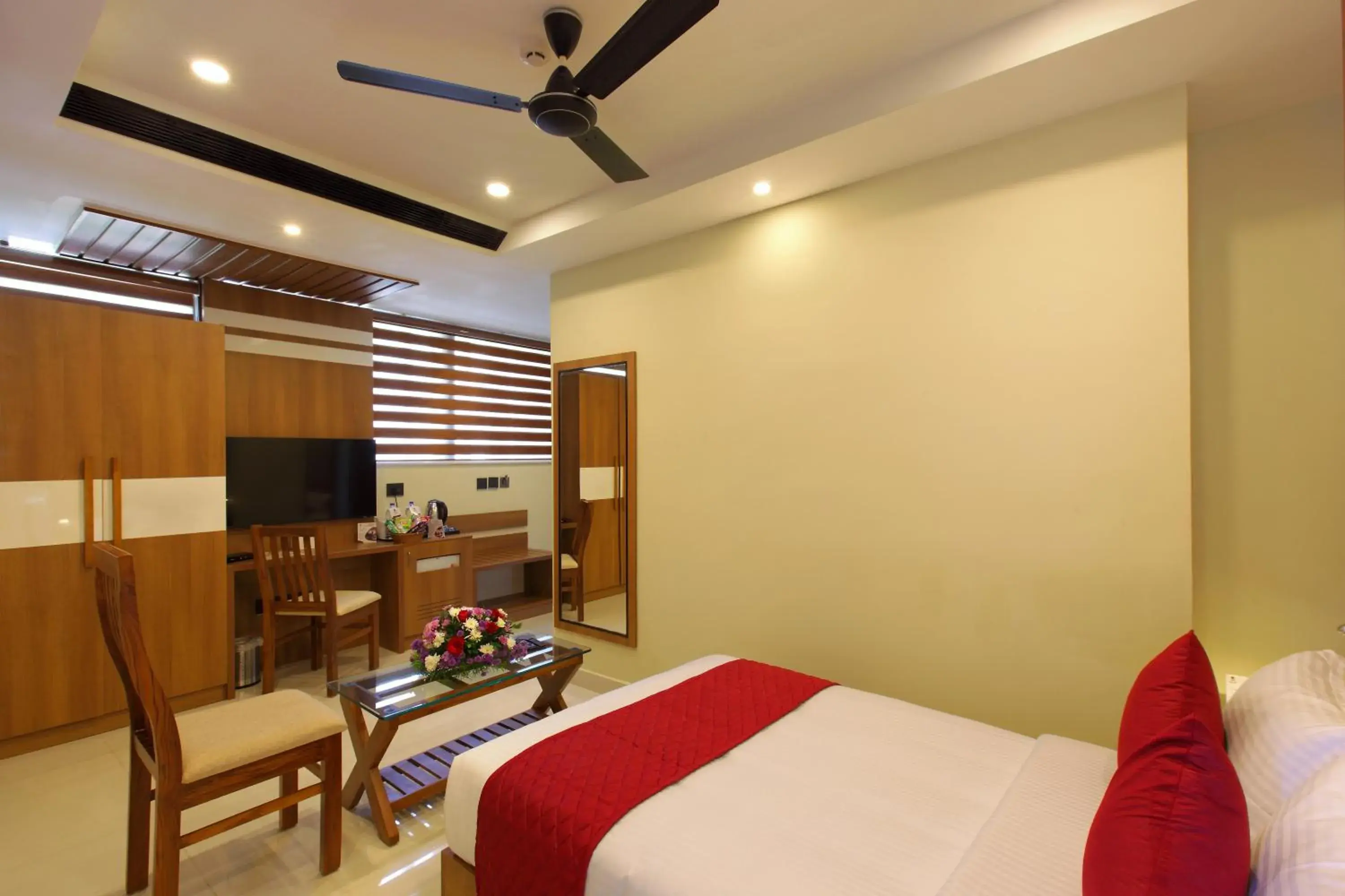 Bed in Hotel NovArk Munnar Bed in Hotel NovArk Munnar