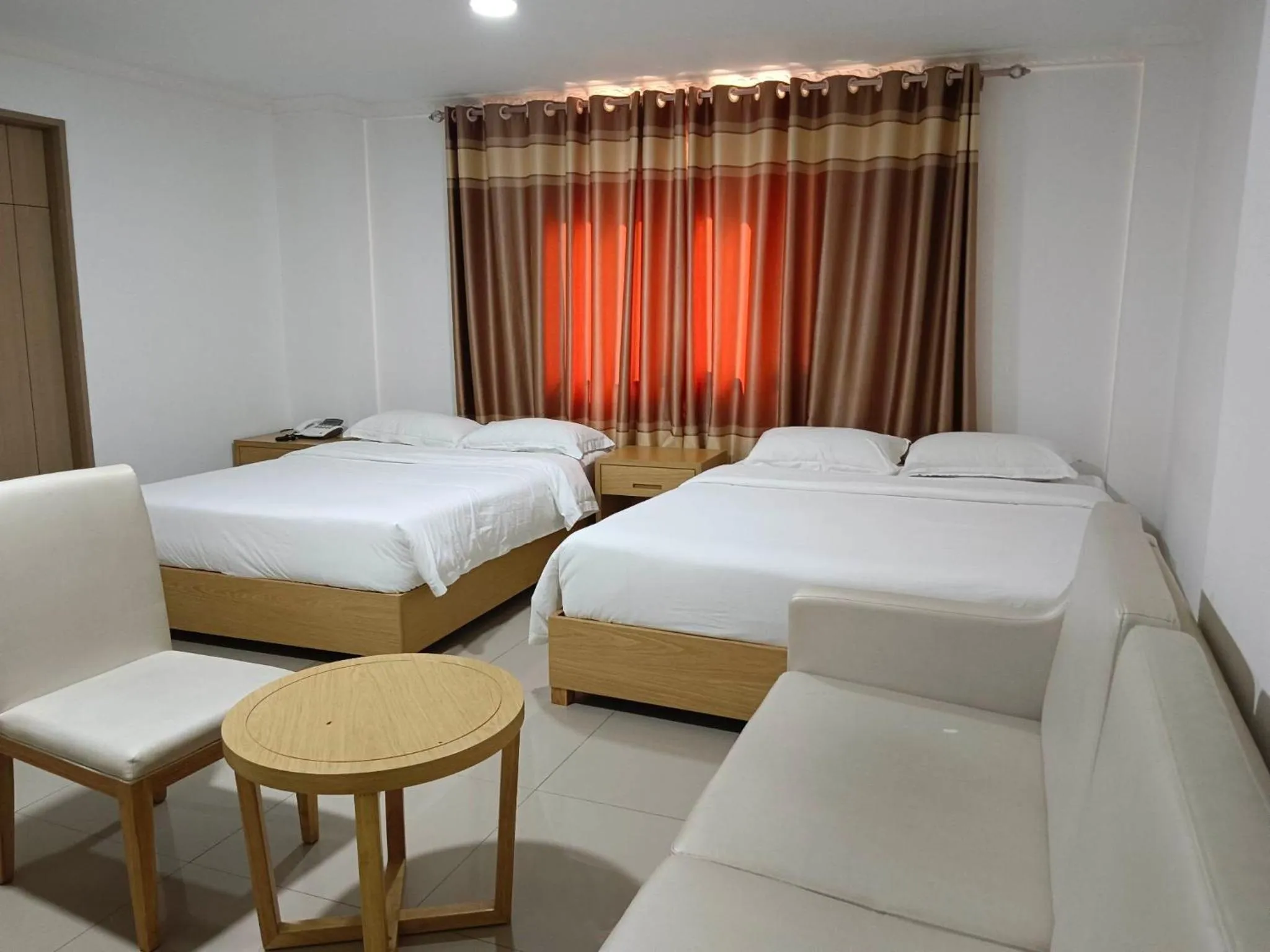 Bed in PUNTA CLARK HOTEL