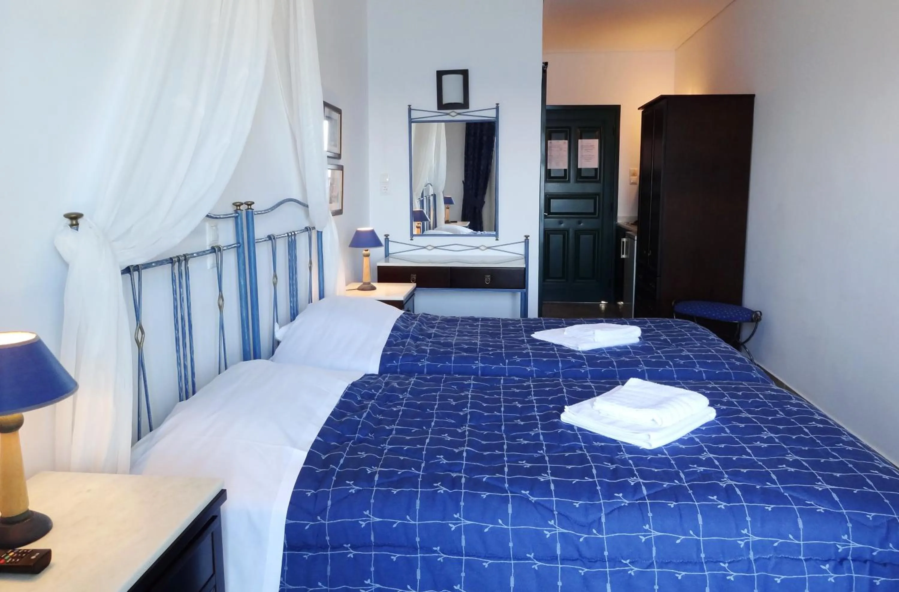 Bedroom, Bed in Dionysos Hotel