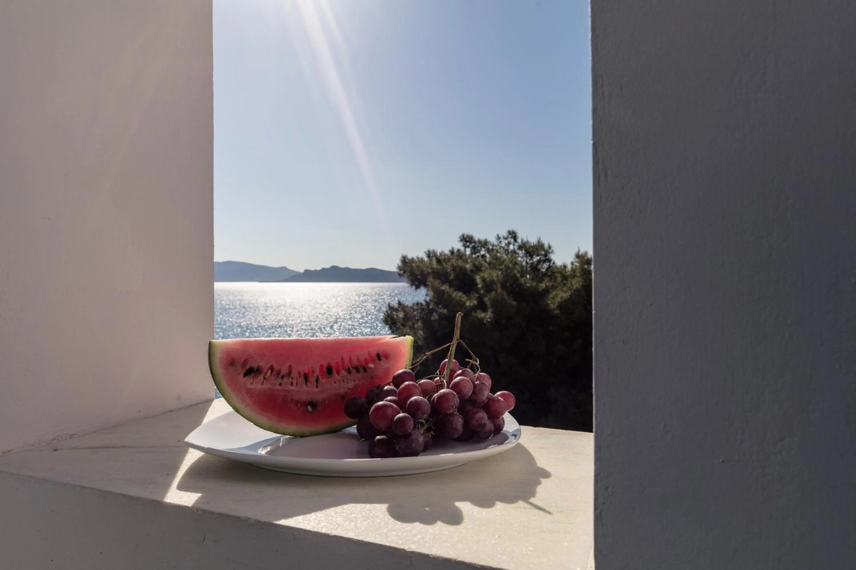 Sea view in Dionysos Hotel