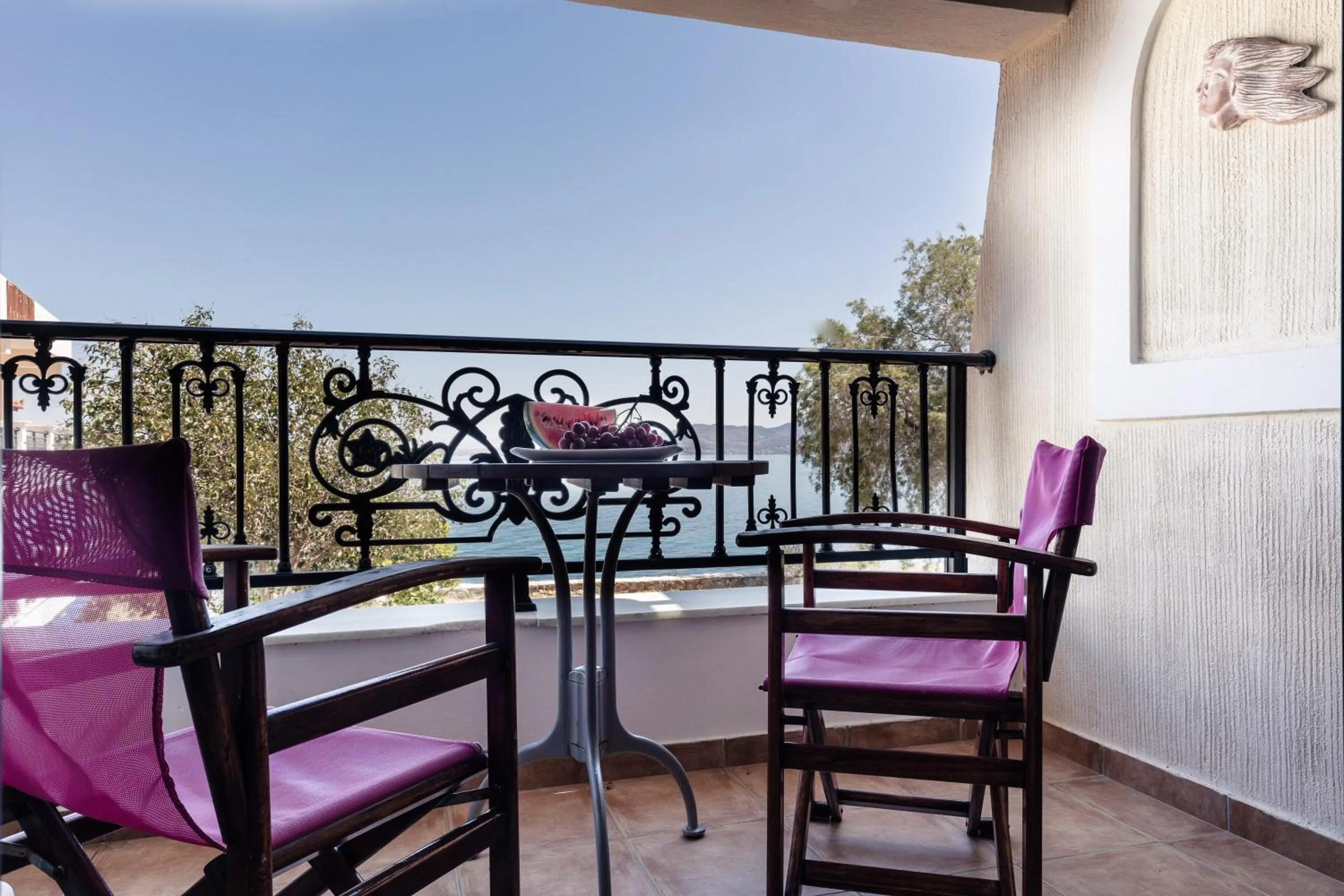 Balcony/Terrace in Dionysos Hotel