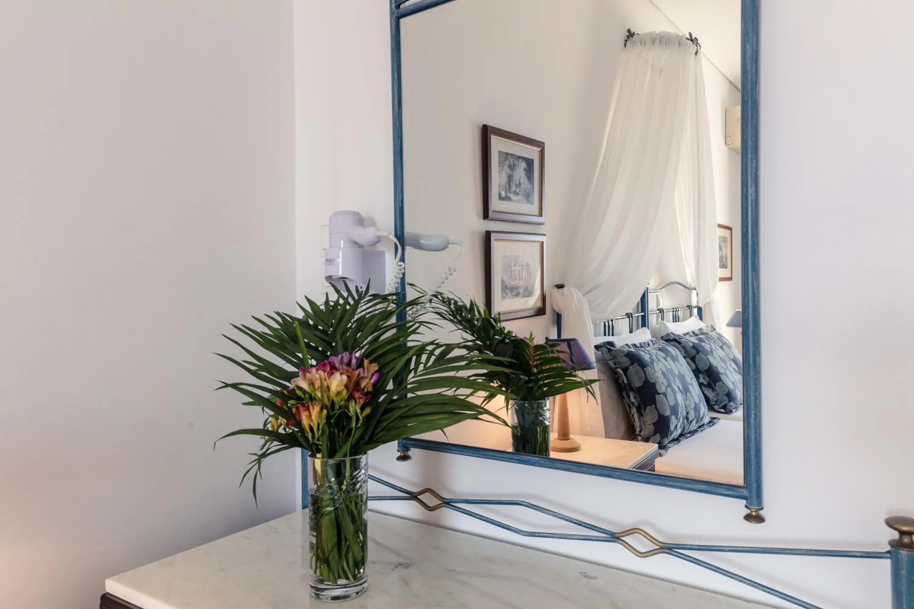 Bed in Dionysos Hotel Bed in Dionysos Hotel