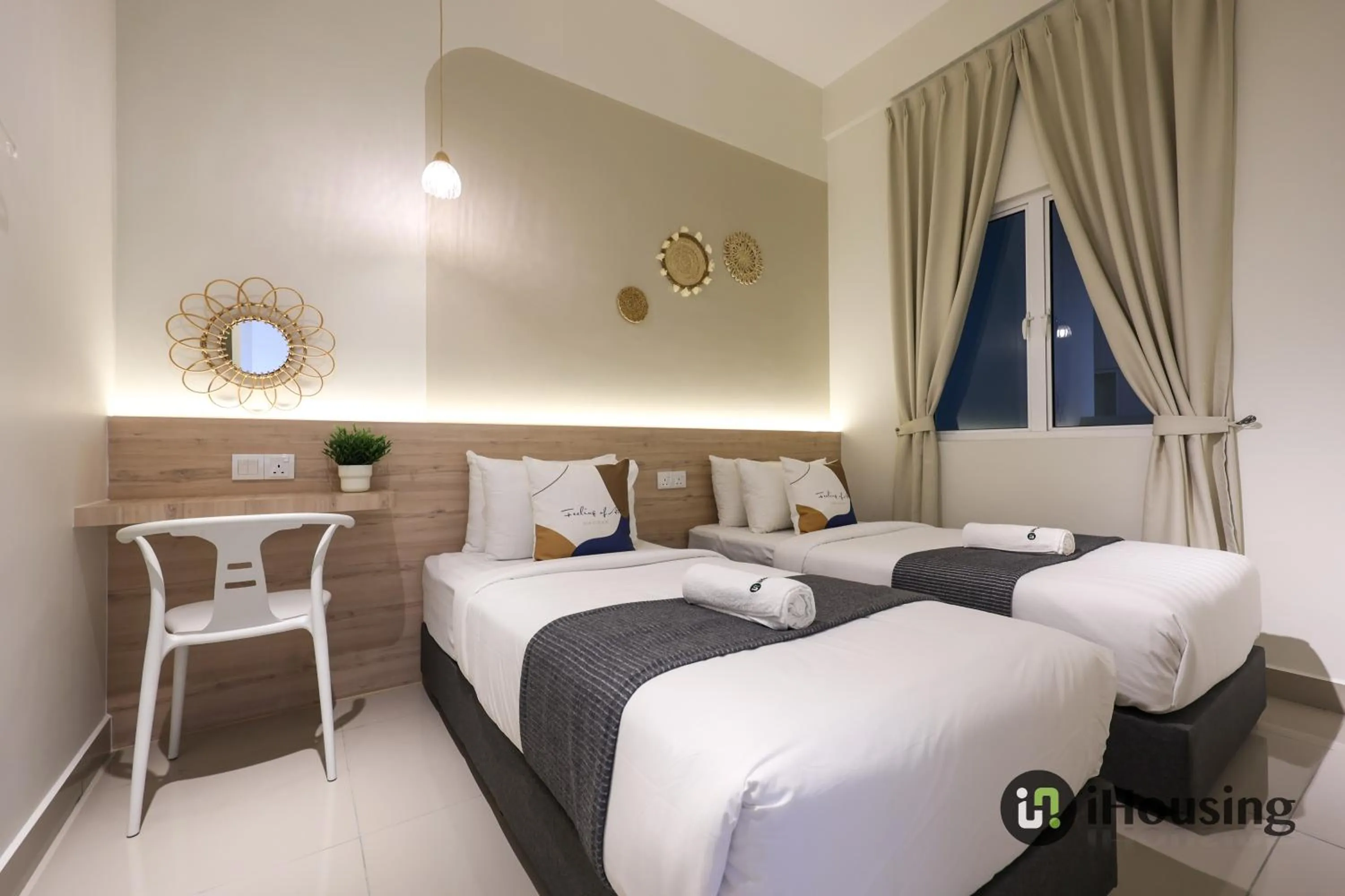 Bed in Amber Cove Melaka Premium By I Housing