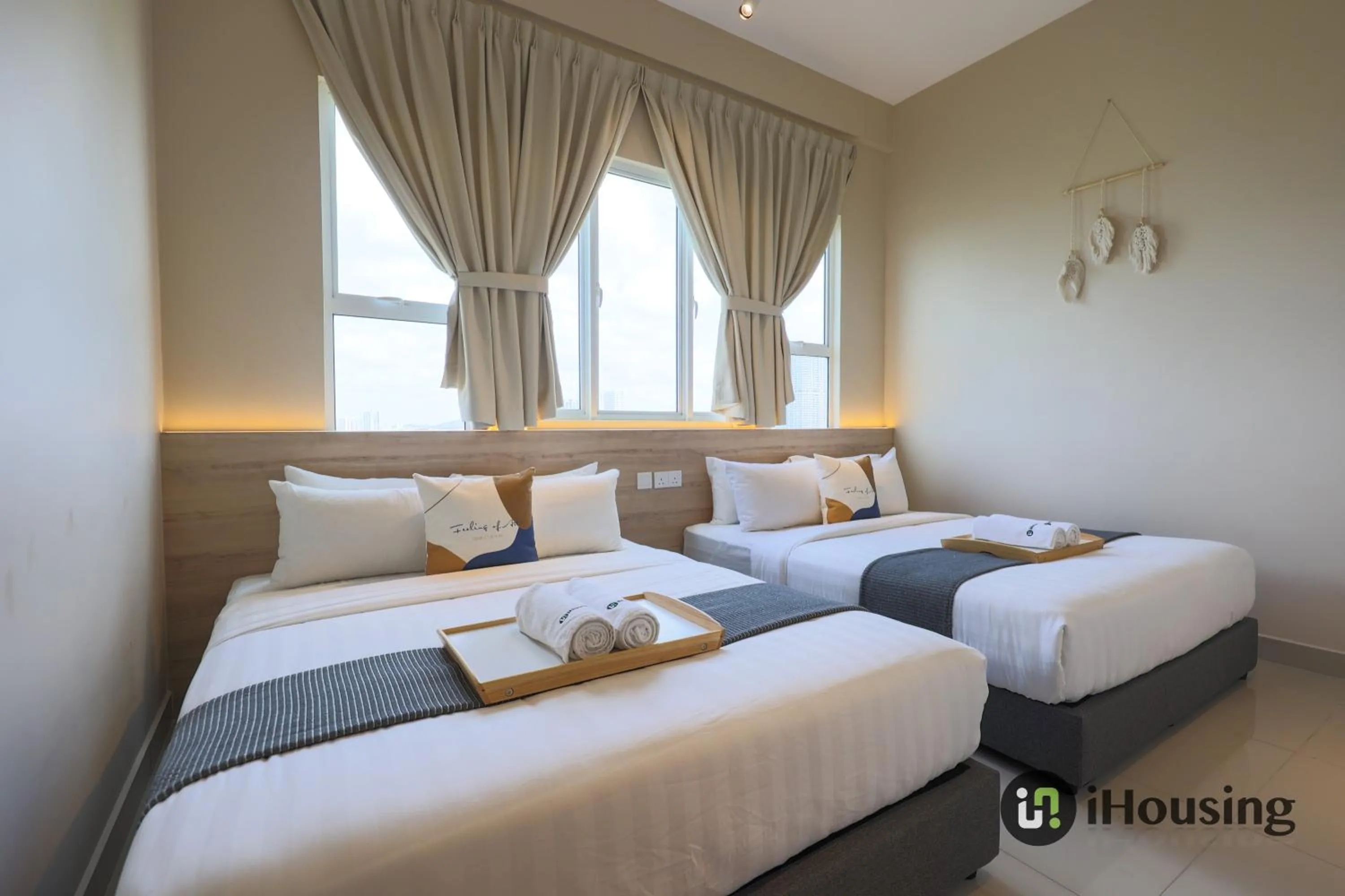 Bed in Amber Cove Melaka Premium By I Housing