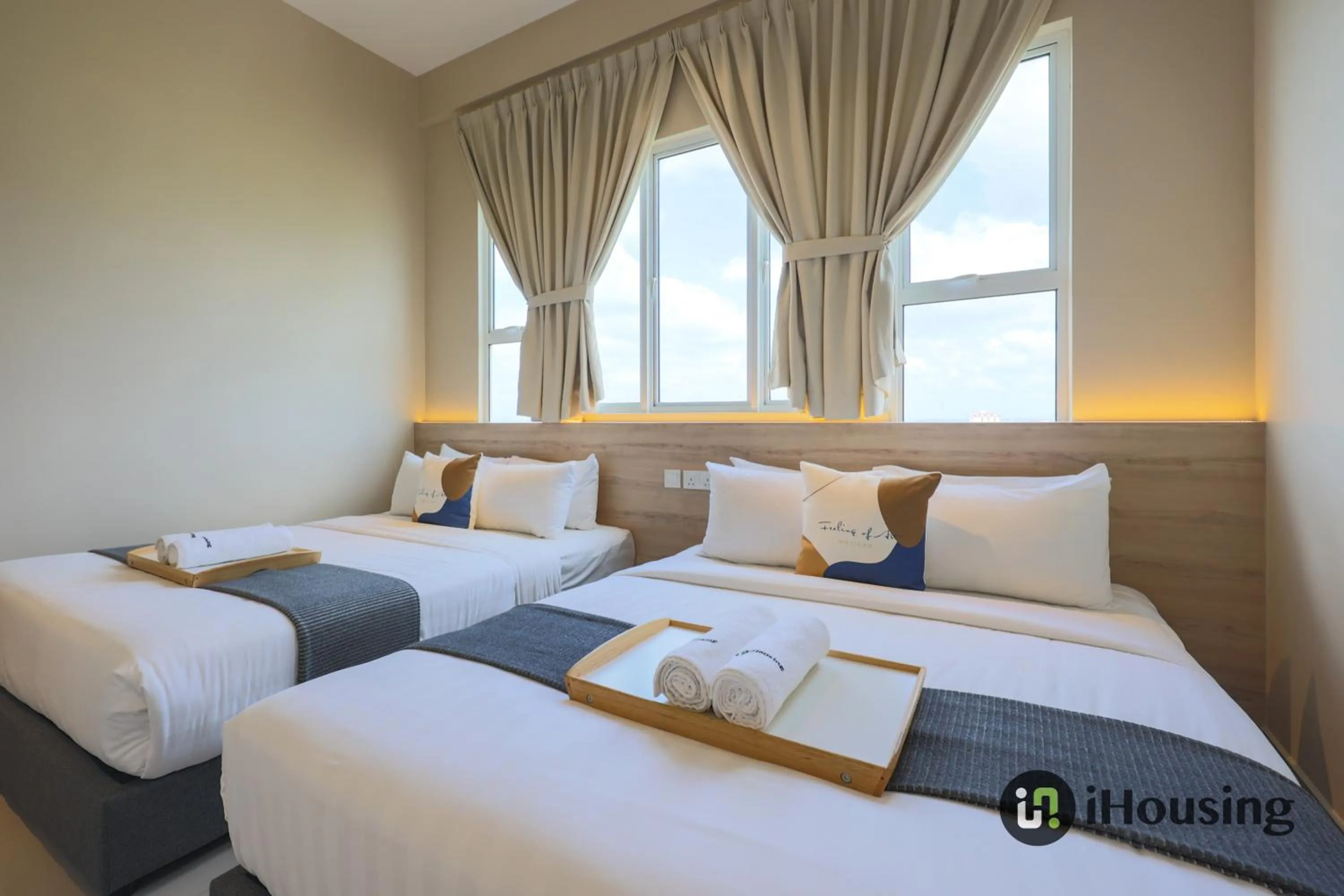 Bed in Amber Cove Melaka Premium By I Housing