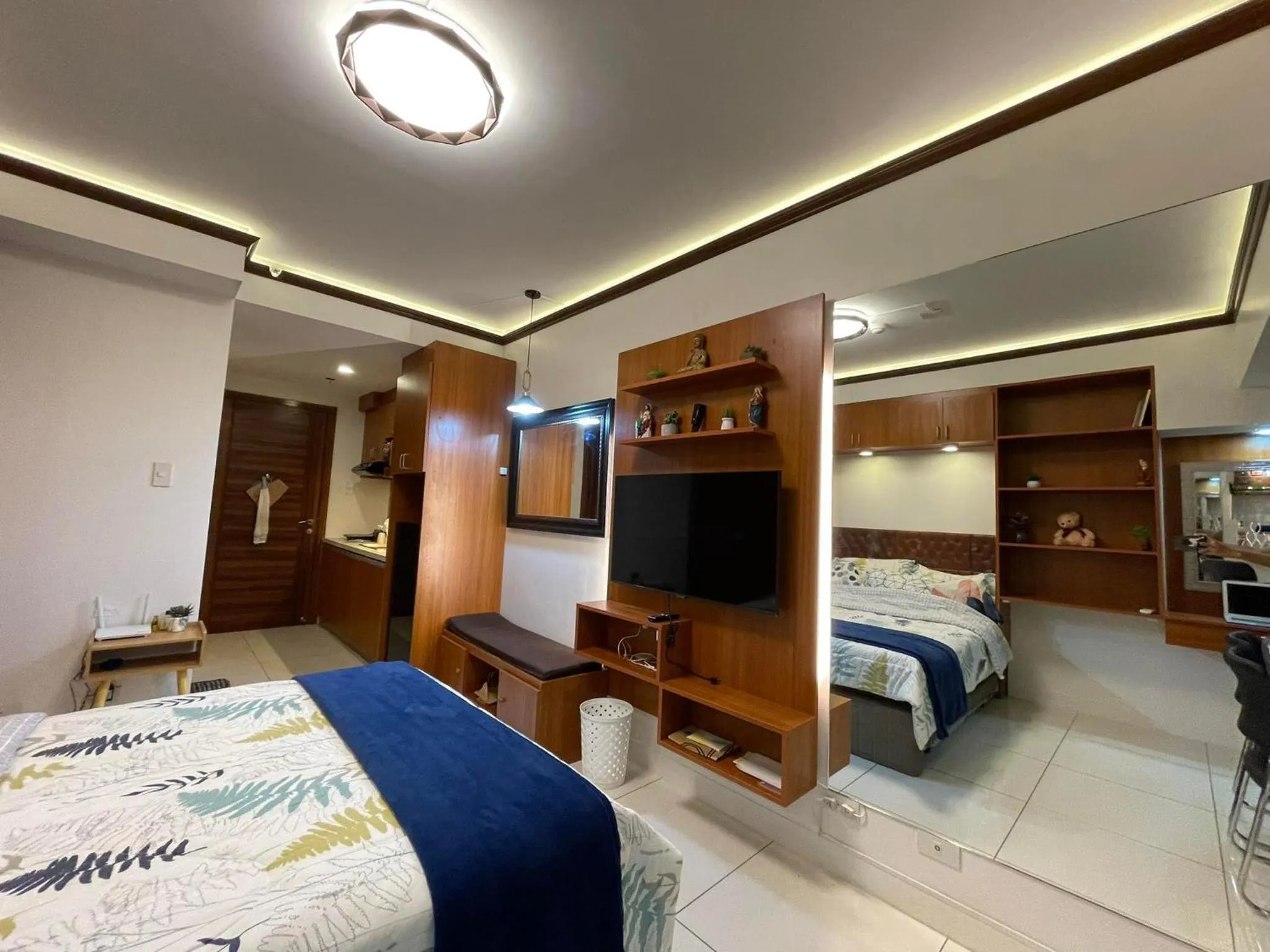 Bed in Cozy Studio at Horizon 101