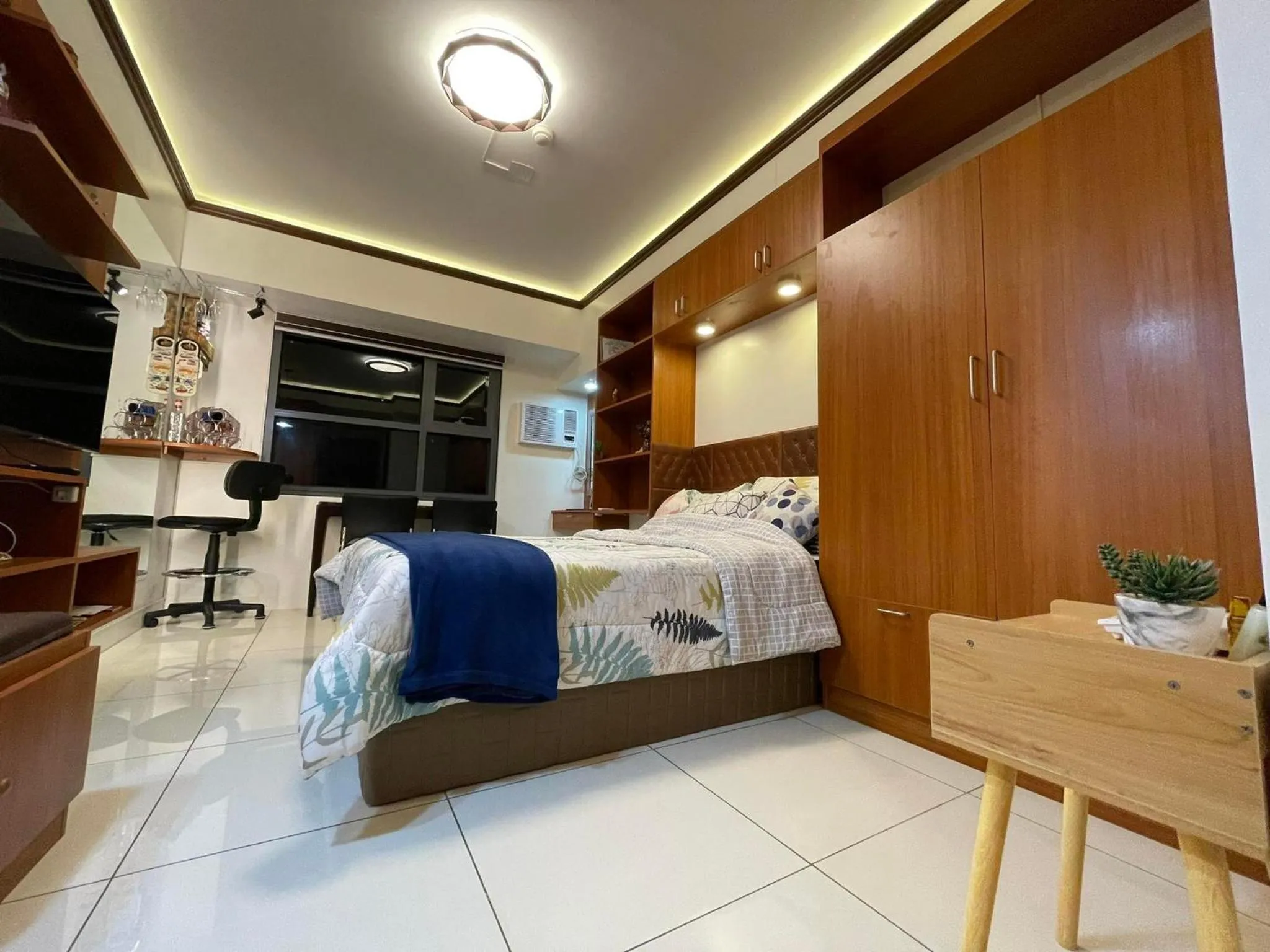 Bed in Cozy Studio at Horizon 101