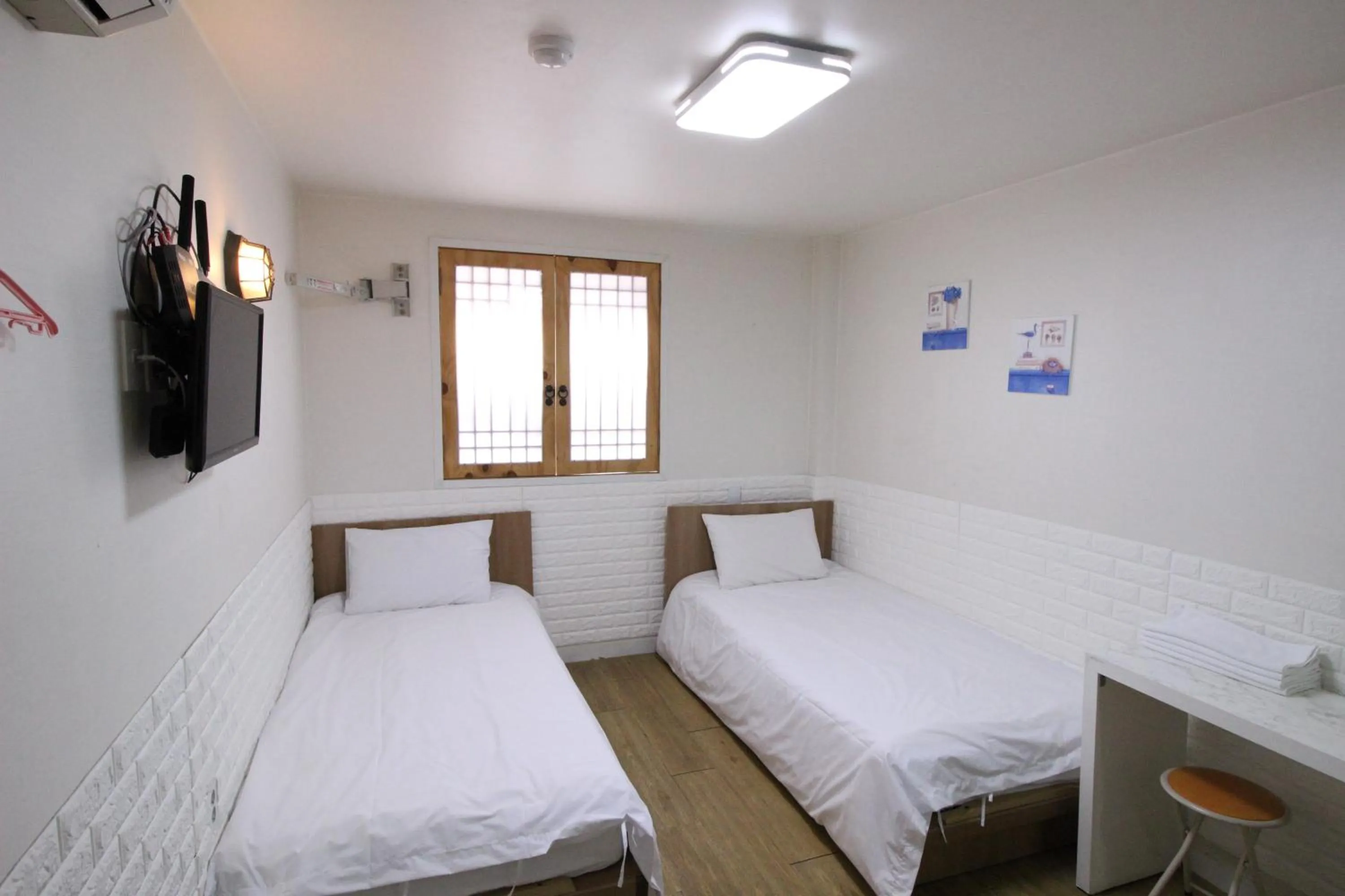 Bed in Hotel Golden Park Myeongdong