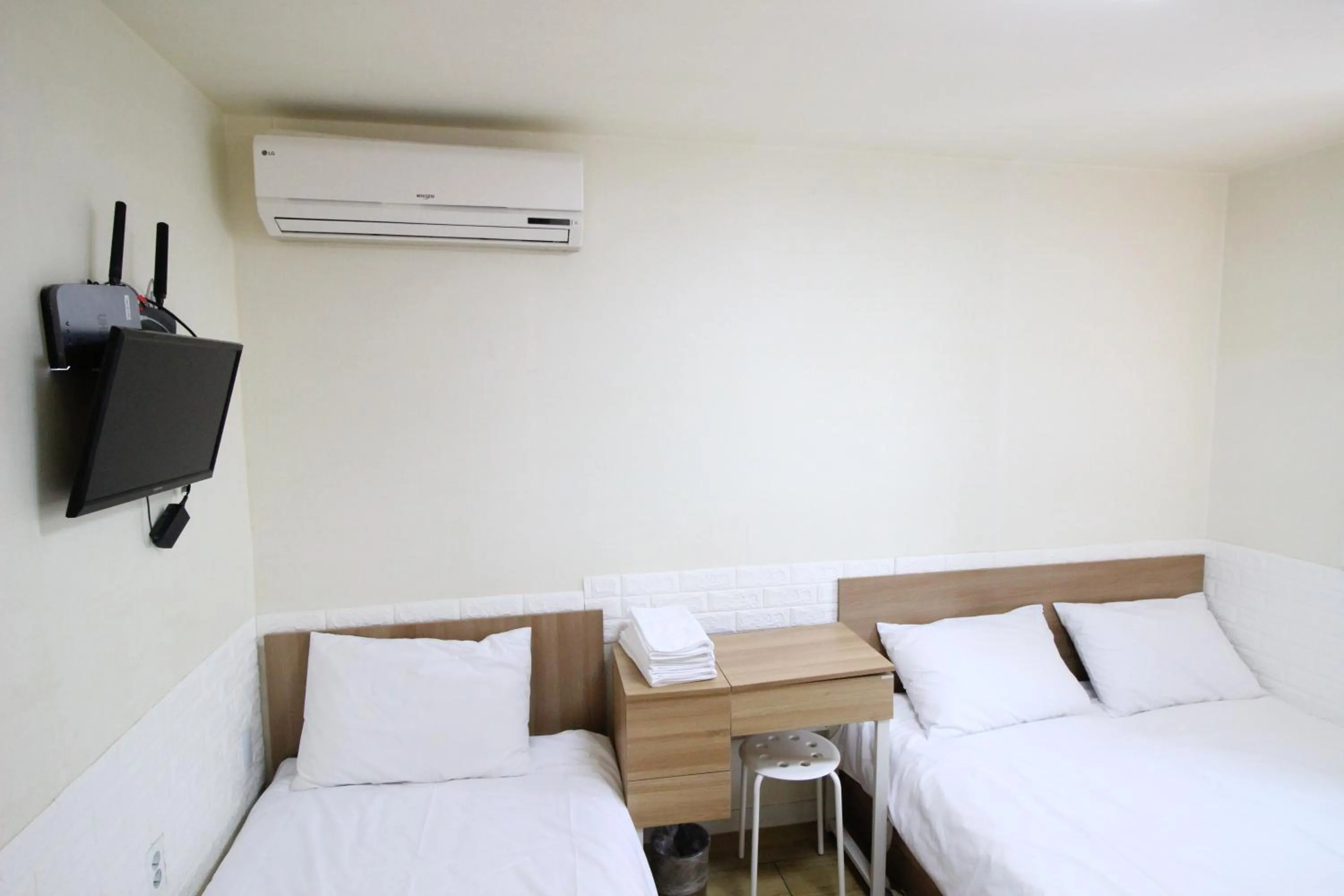 Bed in Hotel Golden Park Myeongdong