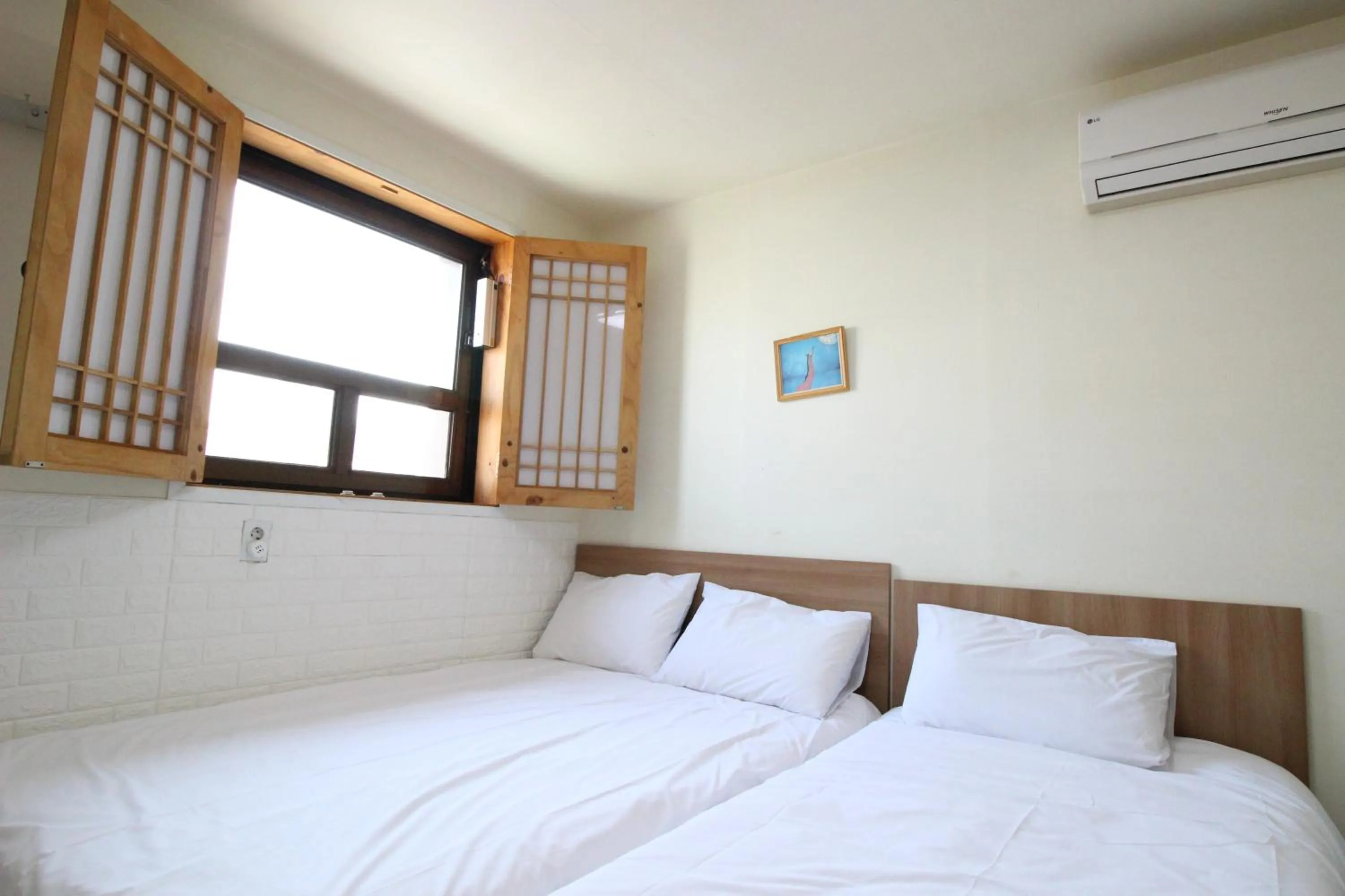 Bed in Hotel Golden Park Myeongdong