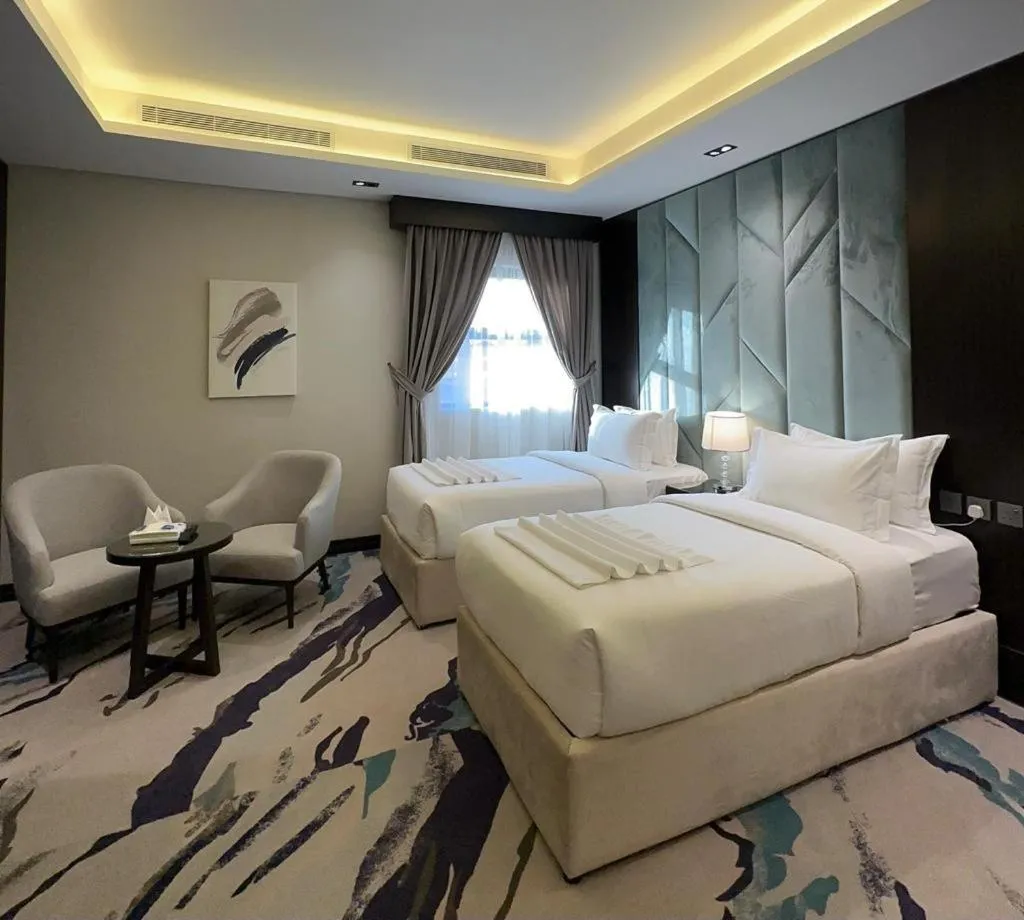 Bed in Al Wateen Hotel