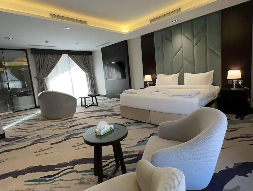 Bed in Al Wateen Hotel