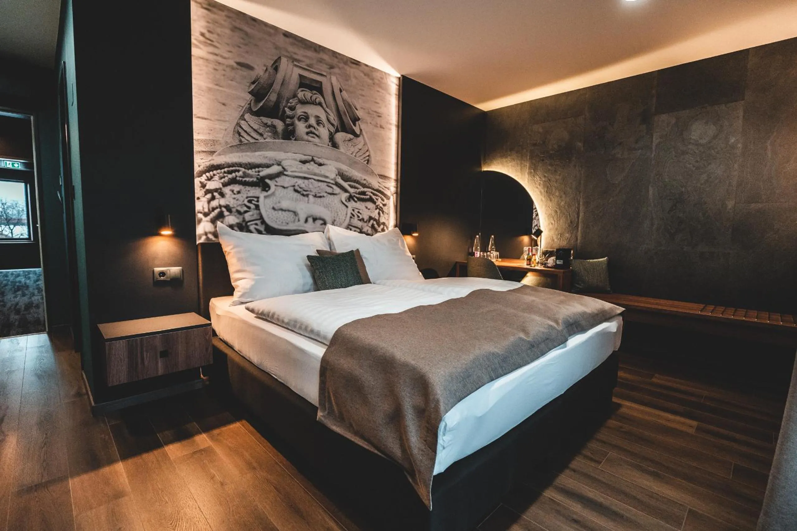Double Room with Patio - single occupancy in Mediterraneo Luxury Room Esztergom
