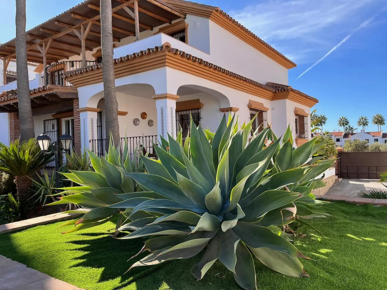 Garden in Casa Limon, boutique Bed and Breakfast, Andalucia