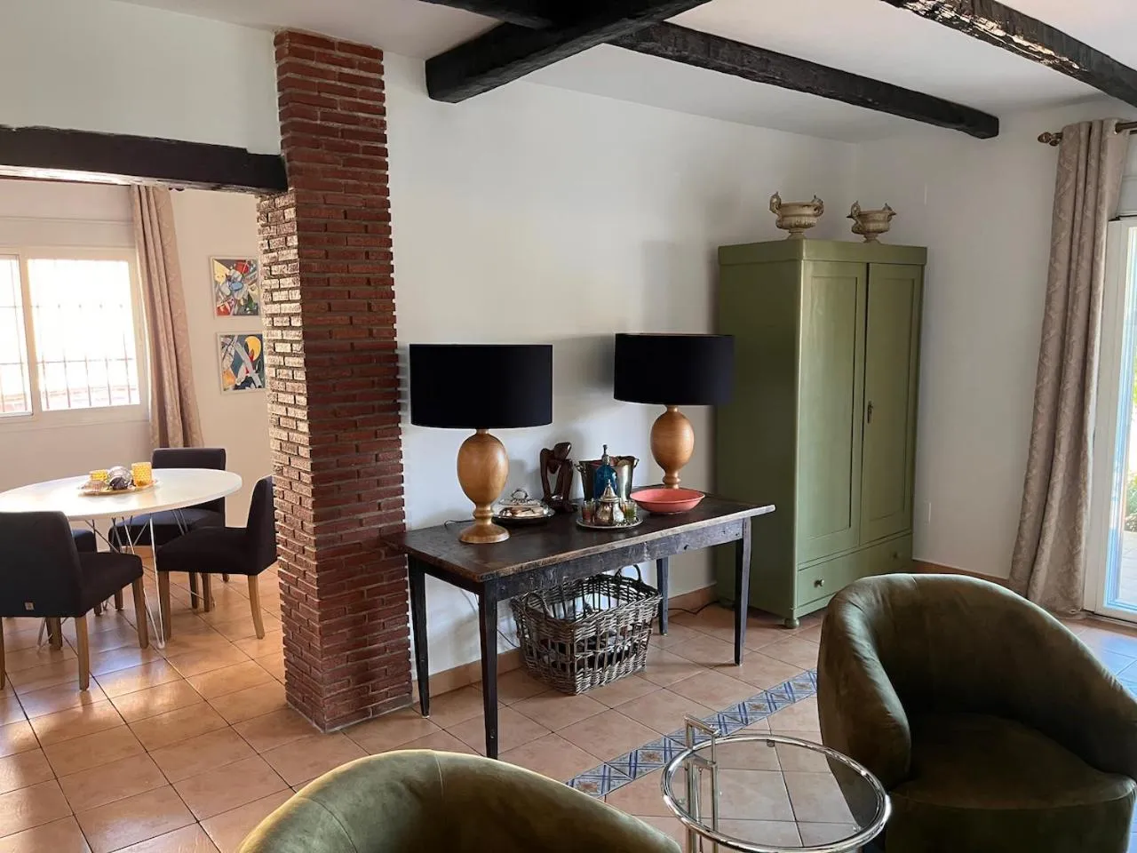 Living room in Casa Limon, boutique Bed and Breakfast, Andalucia
