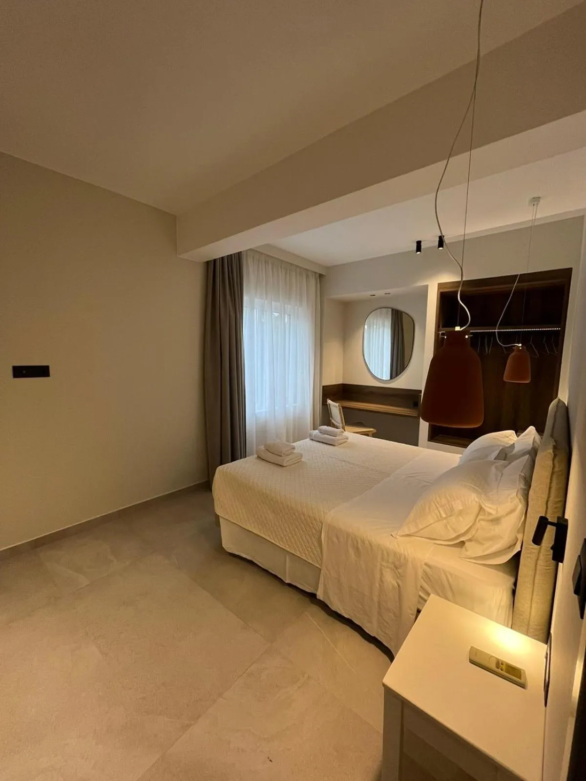 Photo of the whole room, Bed in Mediterranean Sea Top Floor
