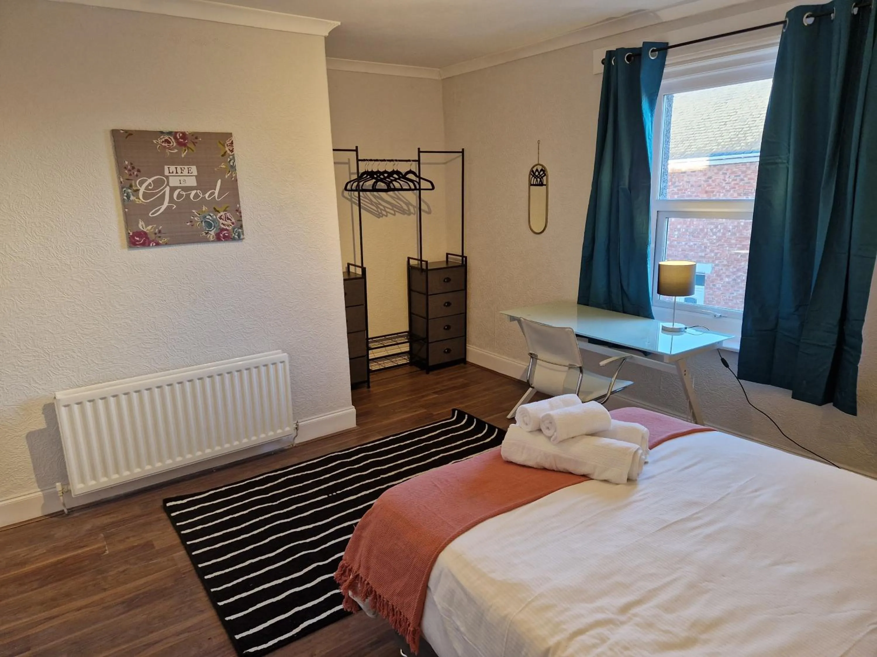 Bedroom, Bed in Chester Le Street's Diamond 3 Bed House