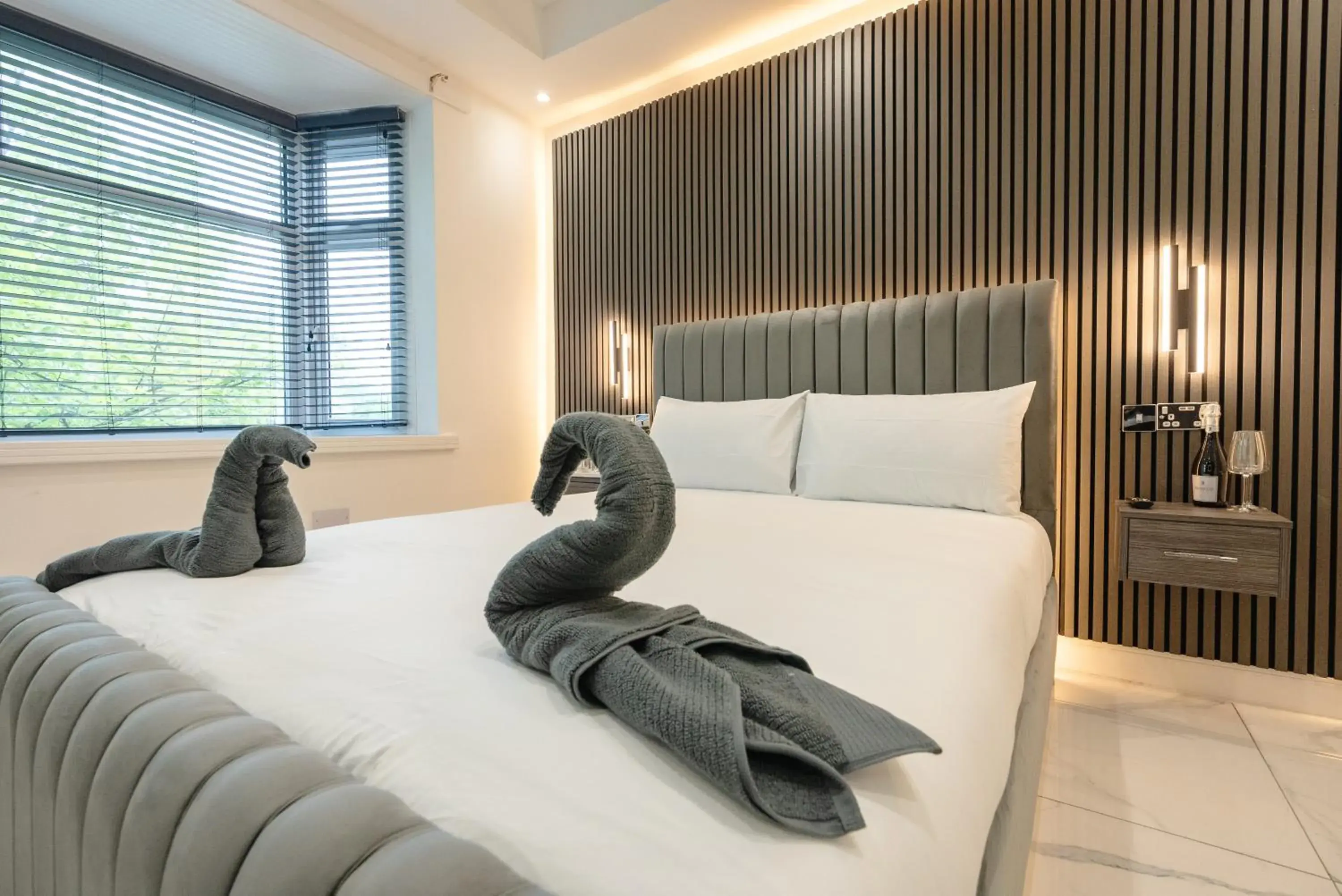 Bedroom, Bed in Bellevue Apartments Middlesborough Bedroom, Bed in Bellevue Apartments Middlesborough