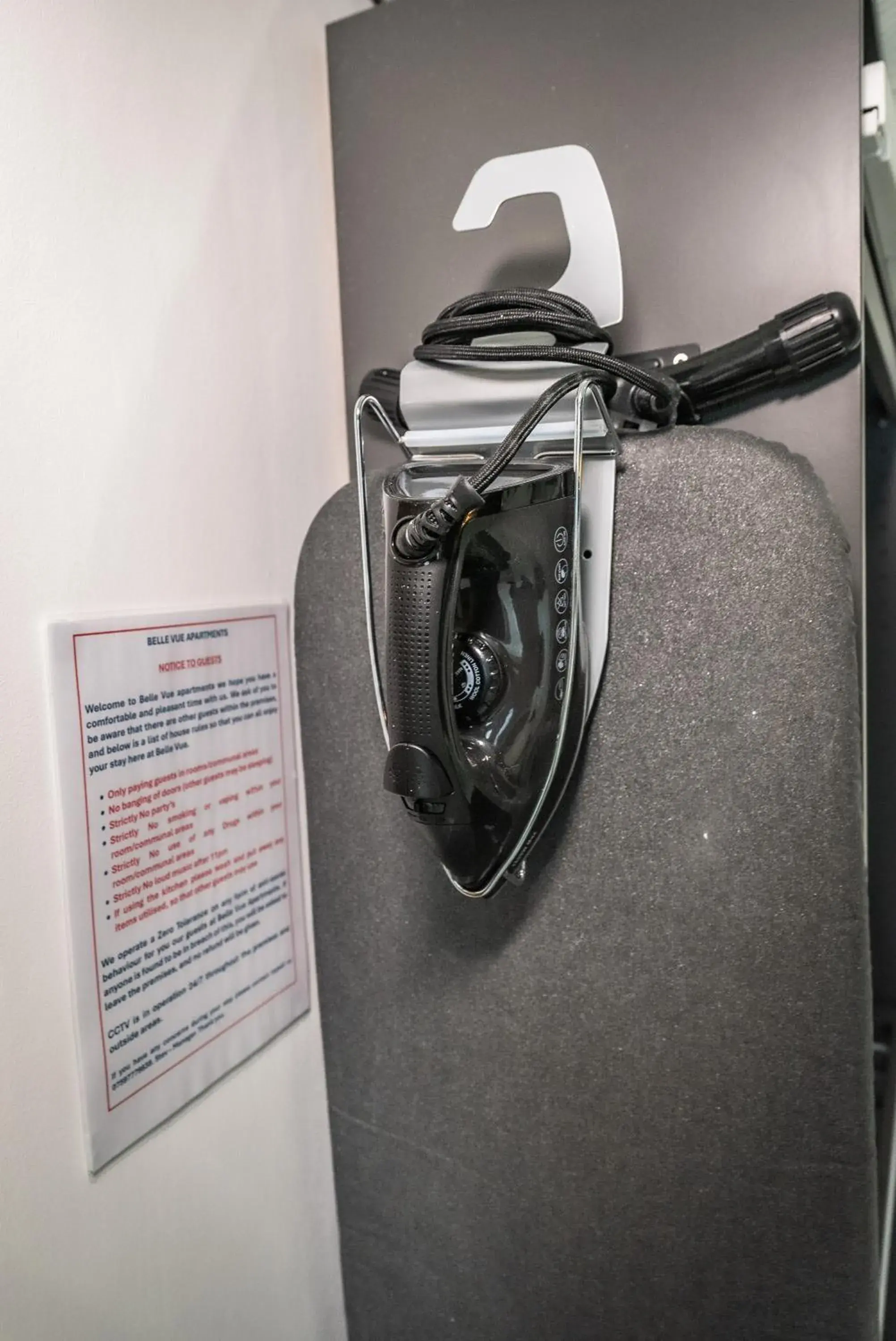 flat iron in Bellevue Apartments Middlesborough flat iron in Bellevue Apartments Middlesborough