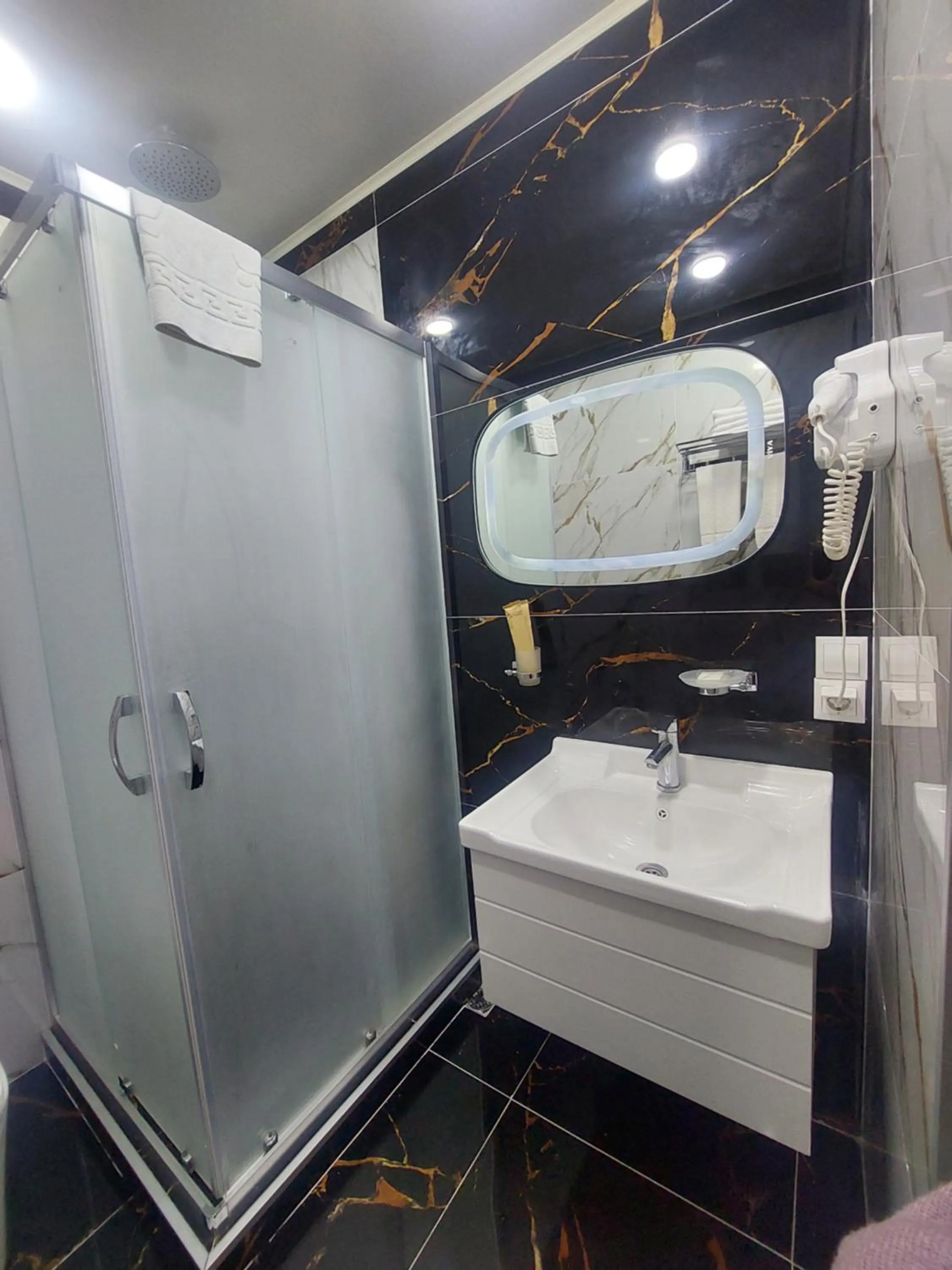 Bathroom in Pera Hotel Baku