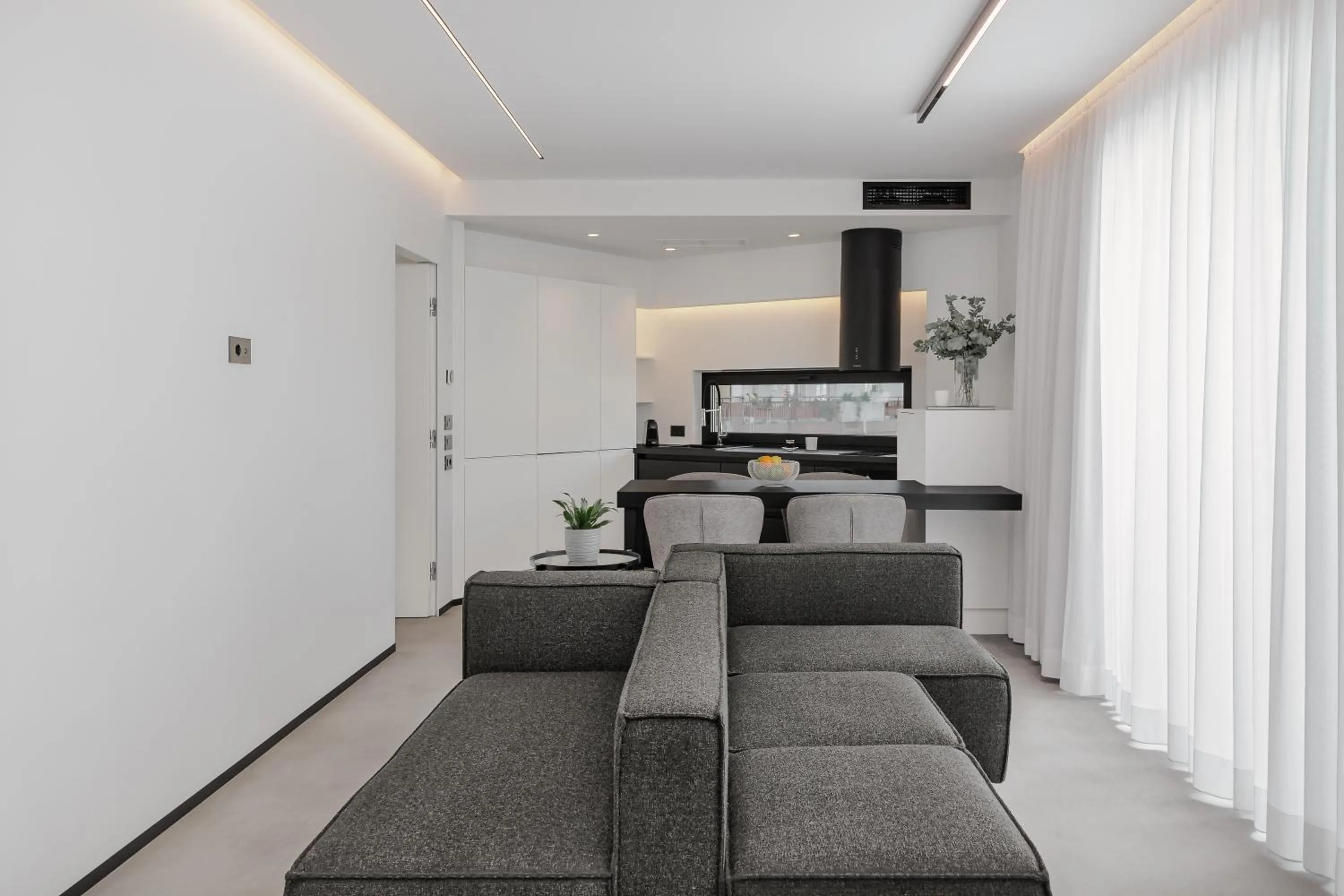 Kitchen or kitchenette in No Stars - Premium Hotel Apartments