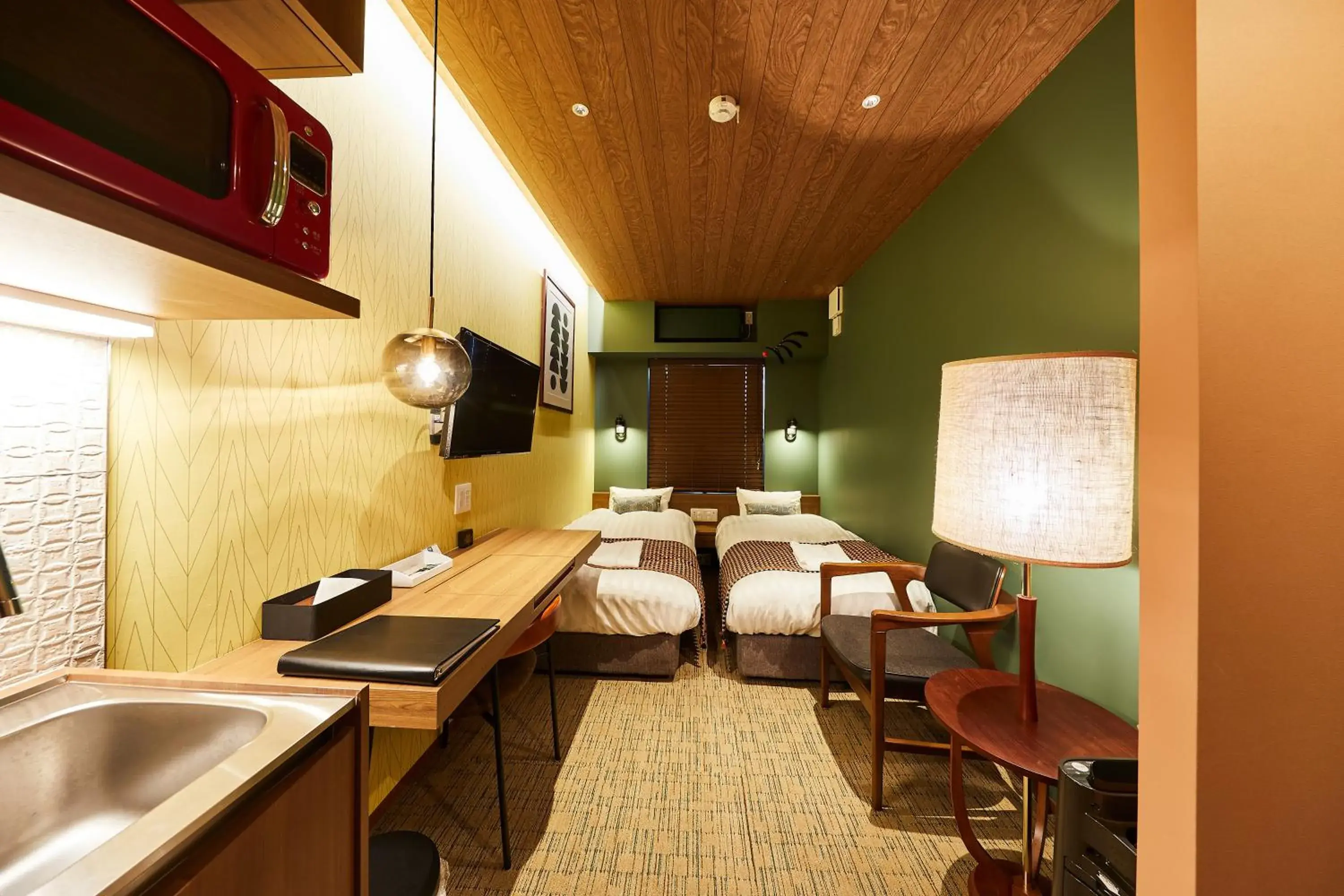 Economy Twin Room in Hotel TORACO konohana Economy Twin Room in Hotel TORACO konohana