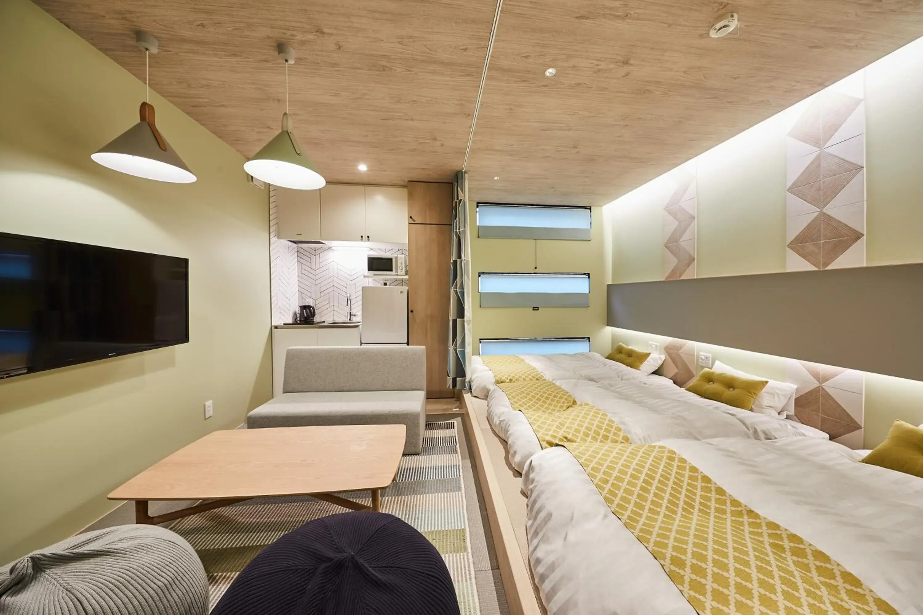 Photo of the whole room, Bed in Hotel TORACO konohana Photo of the whole room, Bed in Hotel TORACO konohana