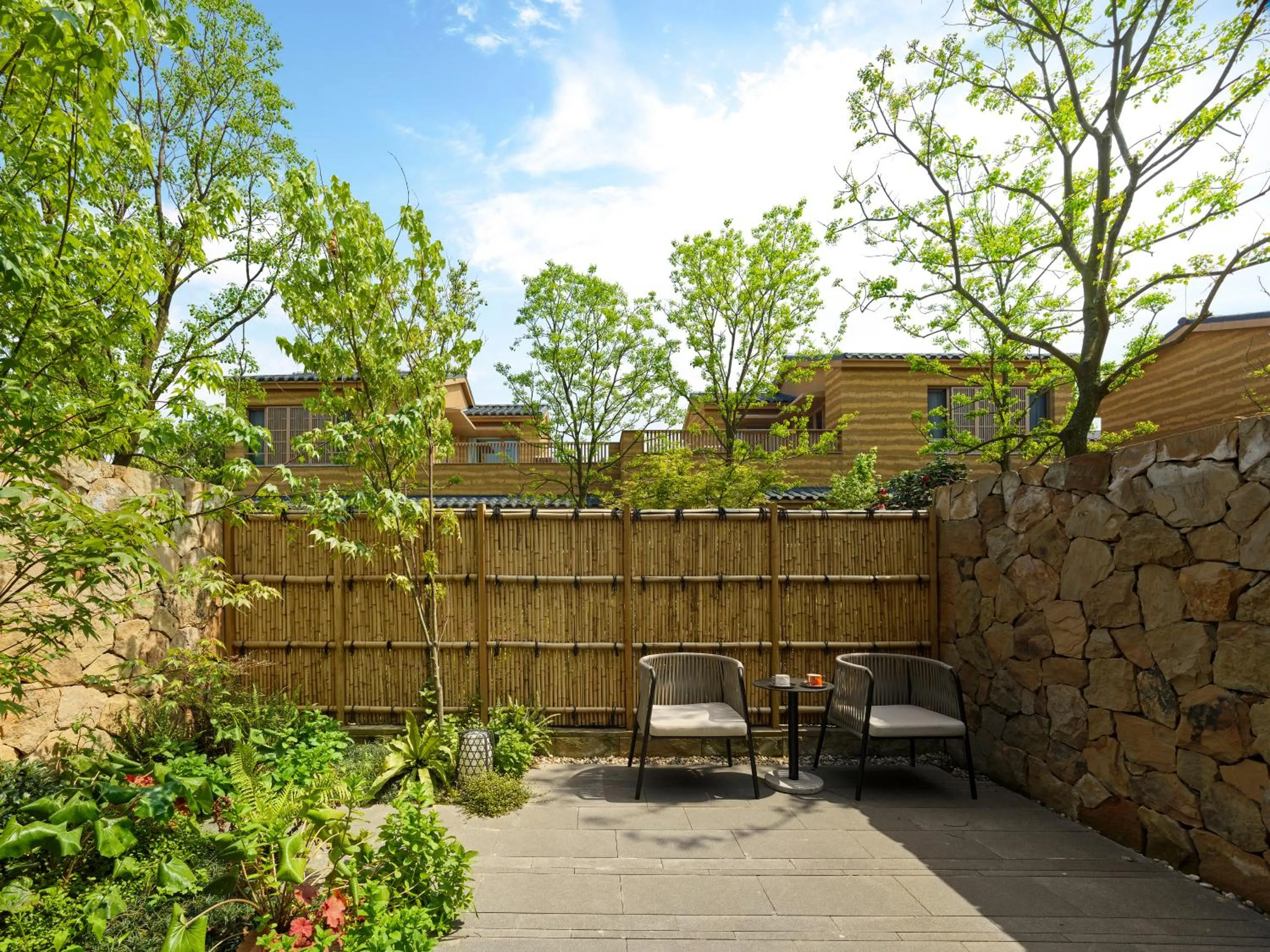 Inner courtyard view in Angsana Chengdu Wenjiang