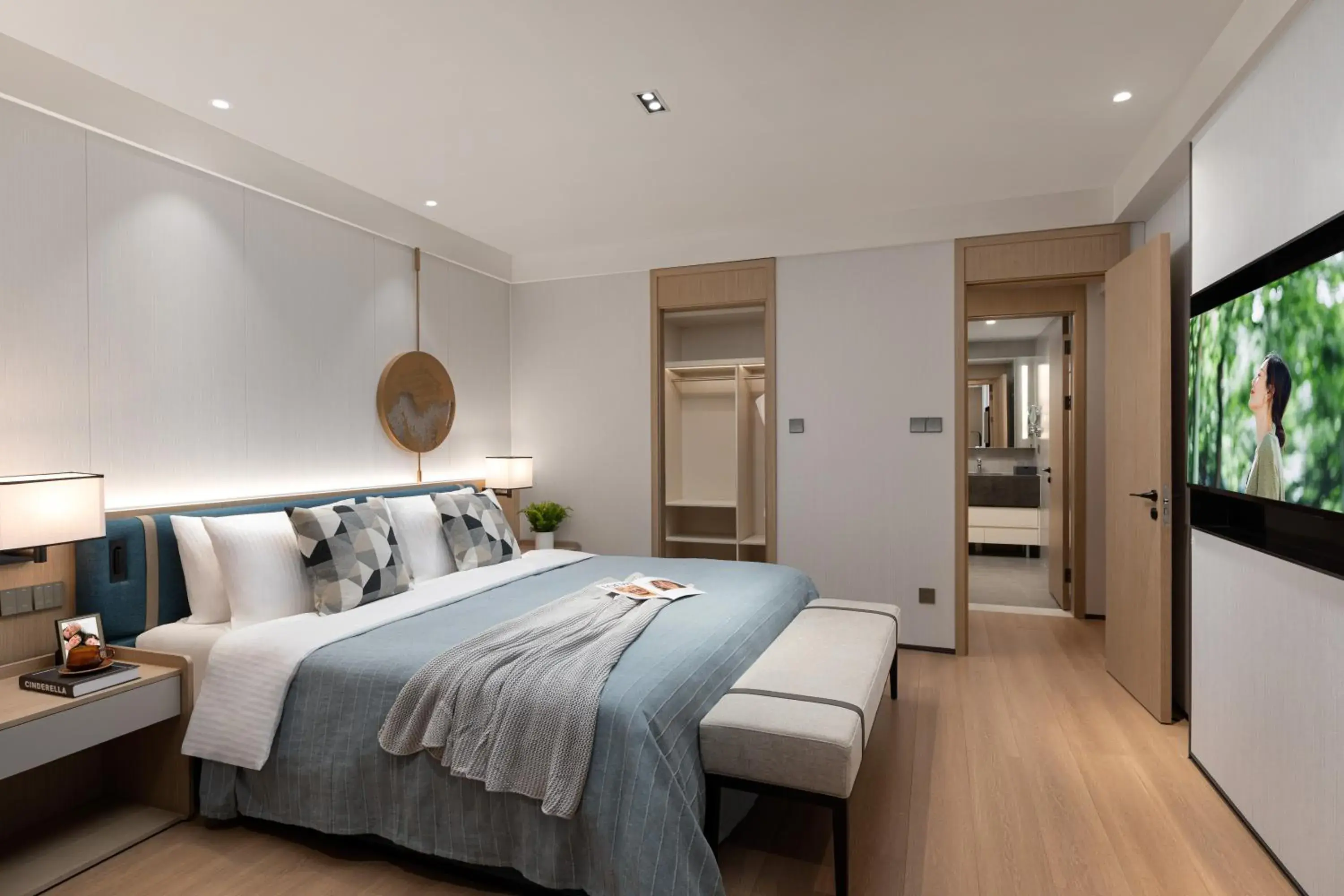 Bed in Somerset Taihu New City CBD Wuxi Bed in Somerset Taihu New City CBD Wuxi