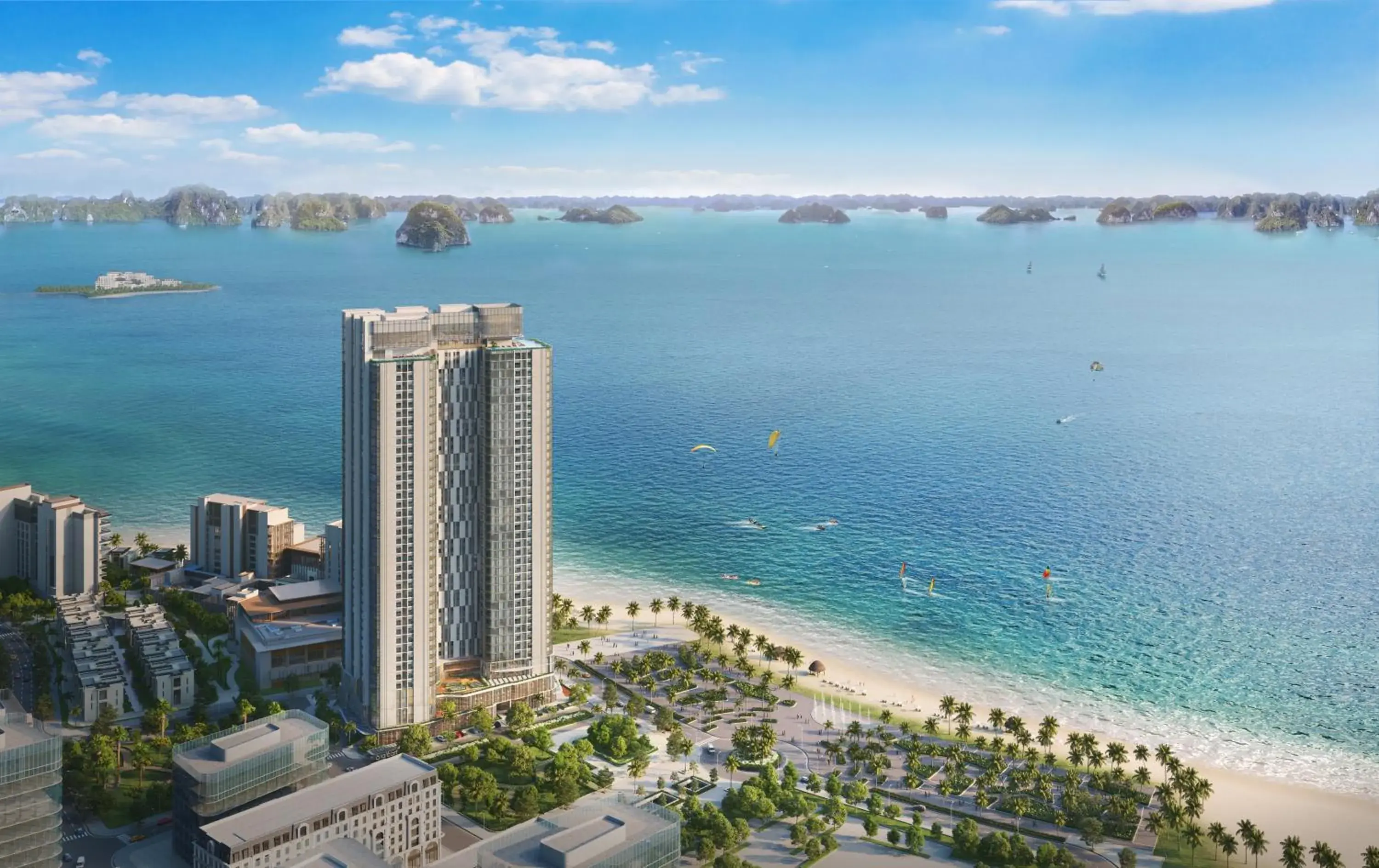 Property building in A La Carte Ha Long Bay Managed by TASECO Property building in A La Carte Ha Long Bay Managed by TASECO