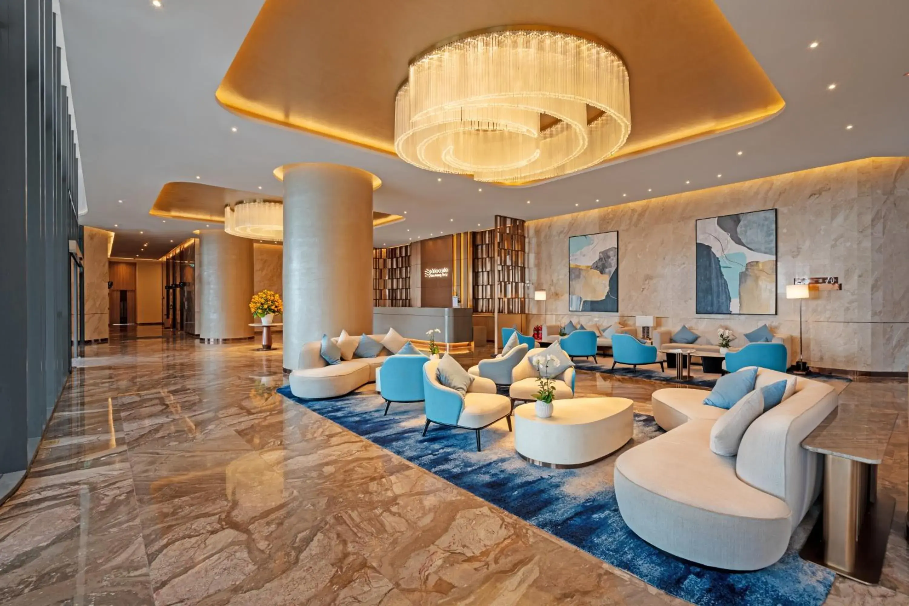 Lobby or reception in A La Carte Ha Long Bay Managed by TASECO Lobby or reception in A La Carte Ha Long Bay Managed by TASECO