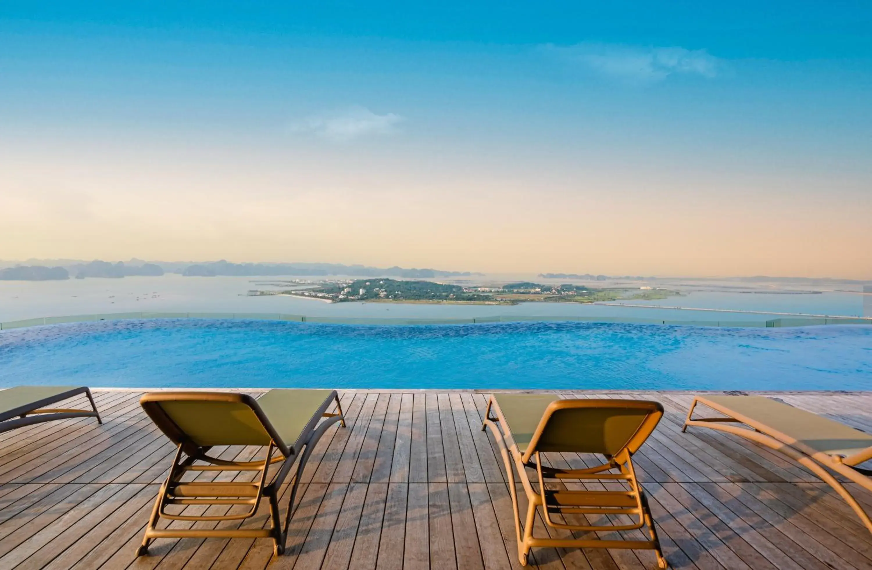 Pool view in A La Carte Ha Long Bay Managed by TASECO Pool view in A La Carte Ha Long Bay Managed by TASECO