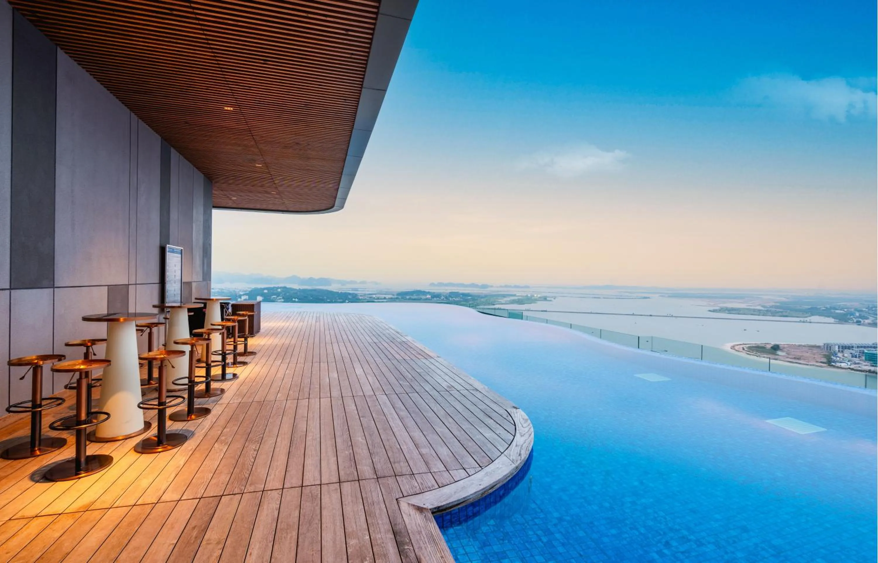 Swimming pool in A La Carte Ha Long Bay Managed by TASECO