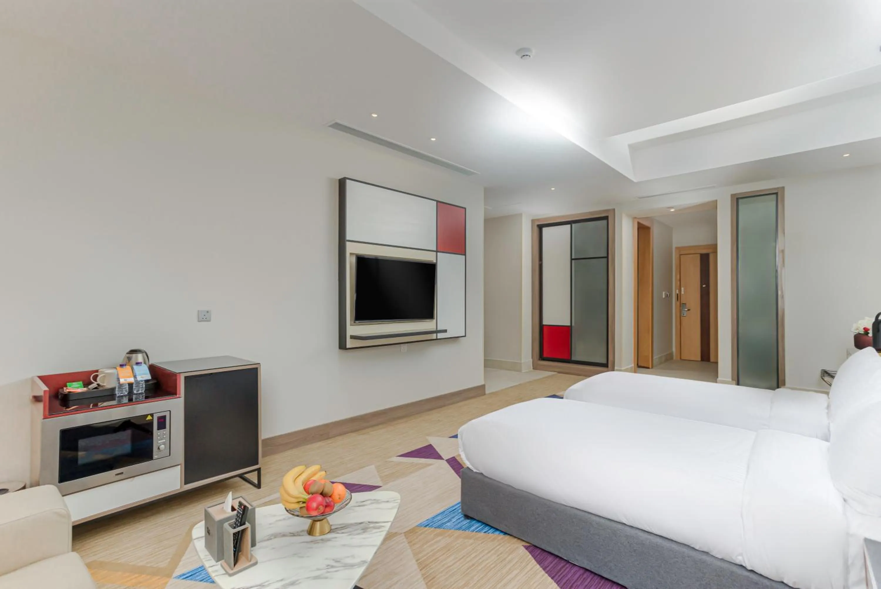 Bed in Ewaa Express Hotel - Al Jouf