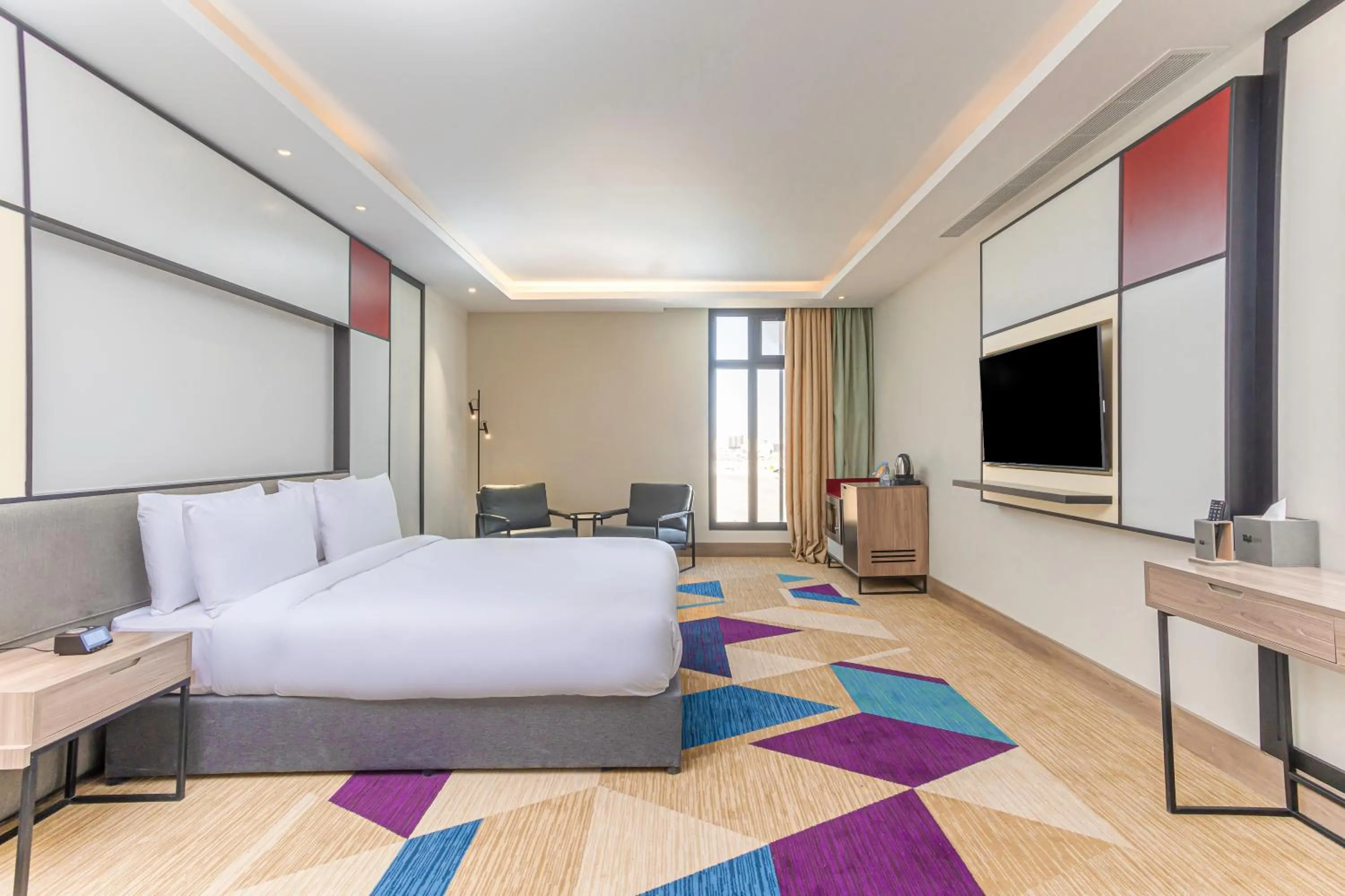 Bedroom, Bed in Ewaa Express Hotel - Al Jouf