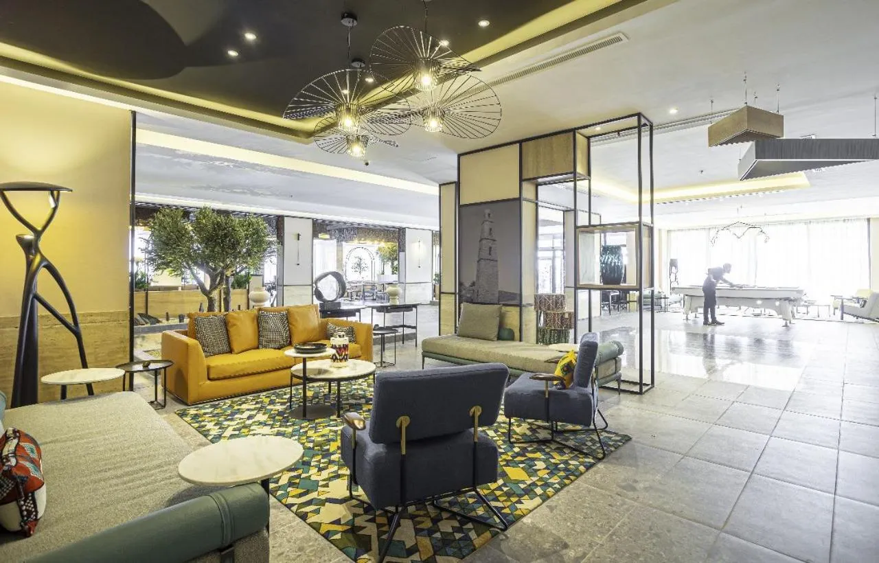 Seating area in Ewaa Express Hotel - Al Jouf