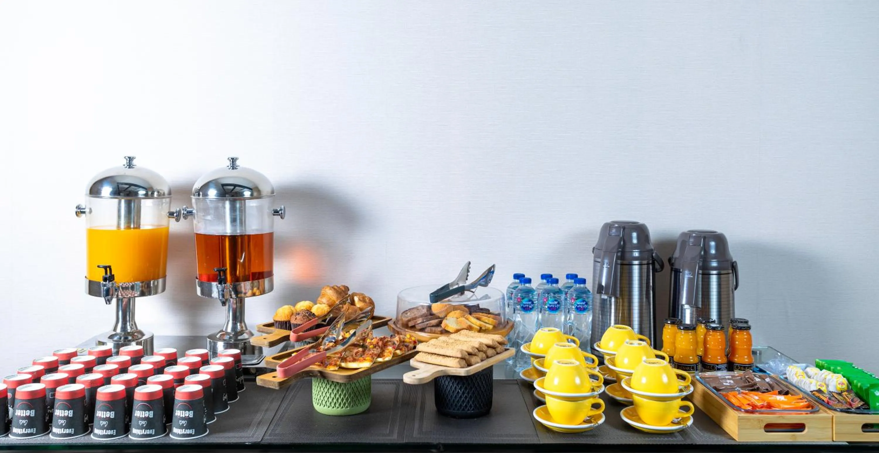 Breakfast in Ewaa Express Hotel - Al Jouf